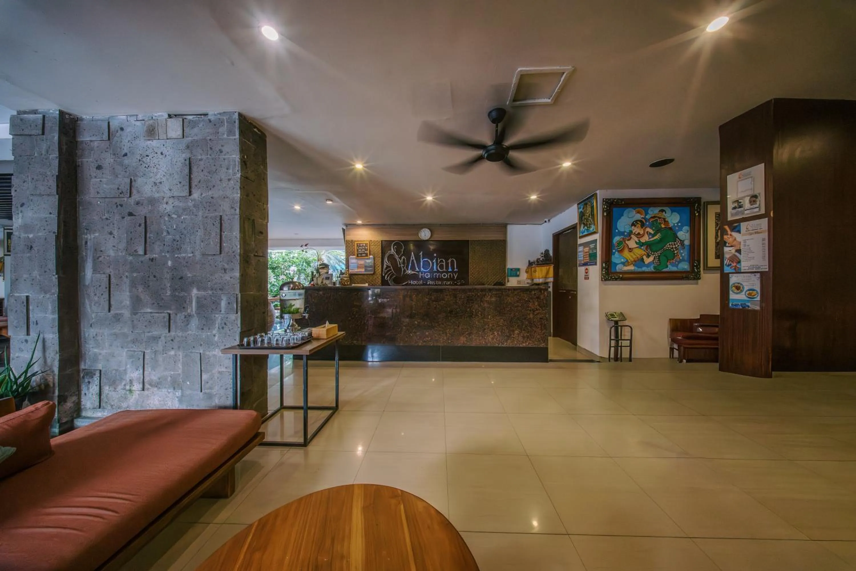 Lobby or reception in Abian Harmony Hotel