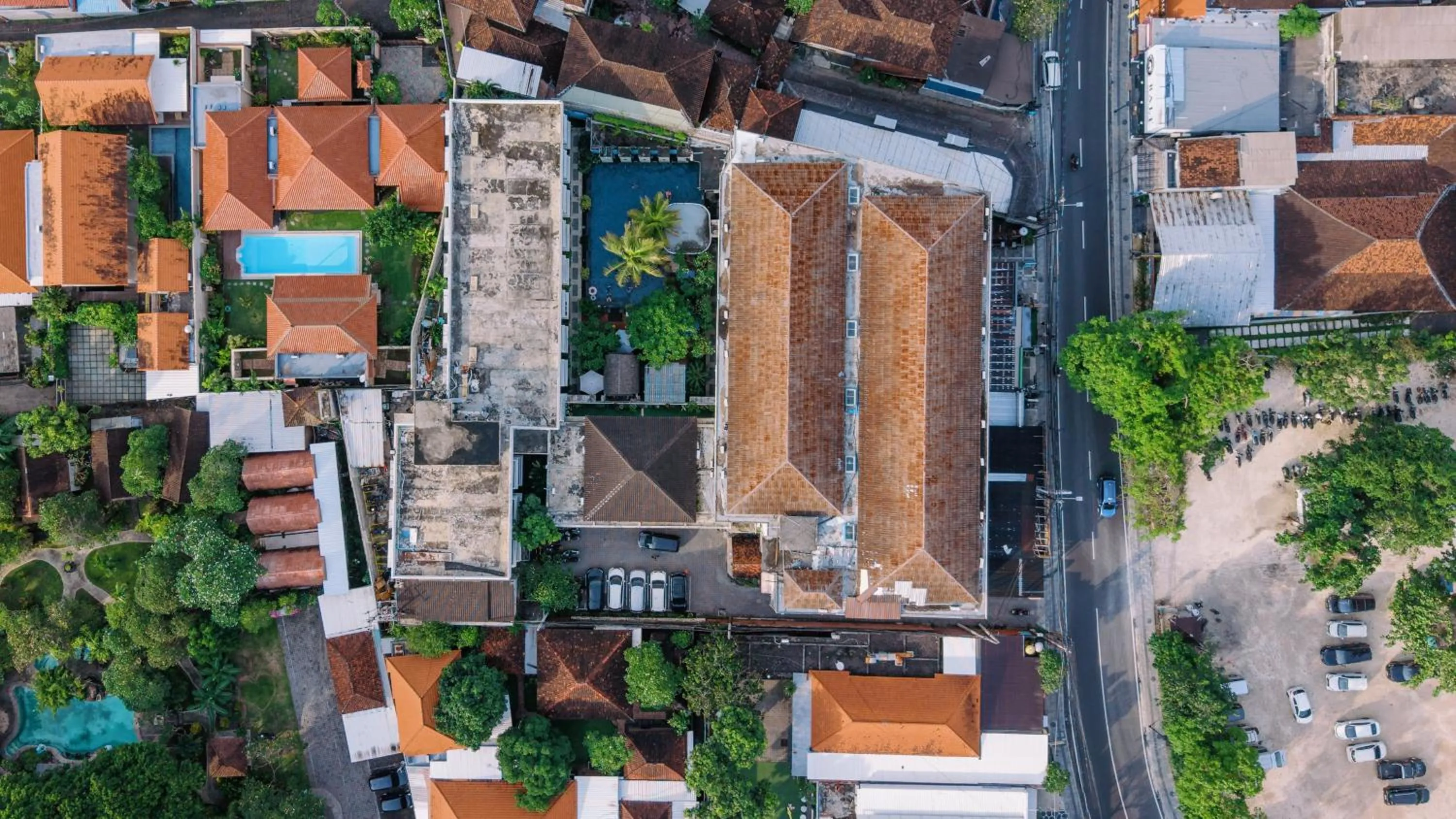 Bird's eye view in Abian Harmony Hotel