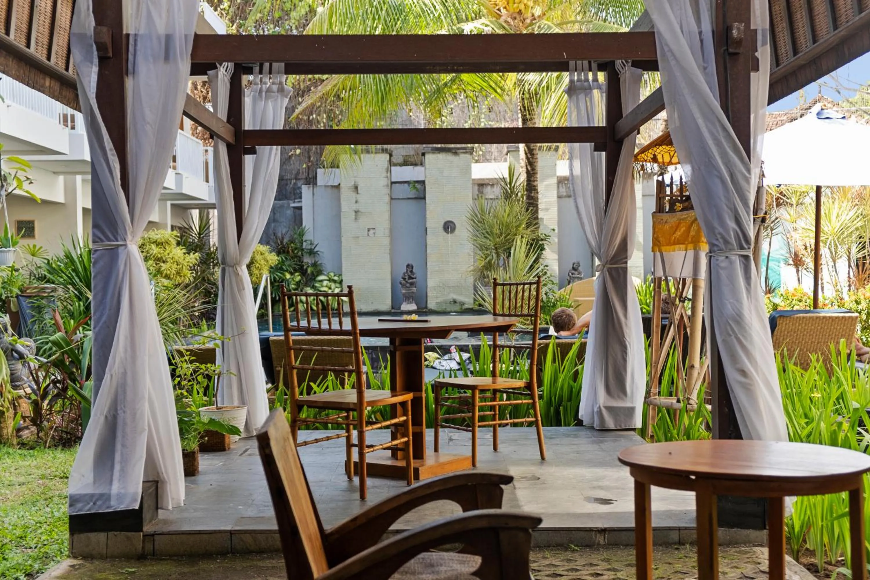 Garden in Abian Harmony Hotel