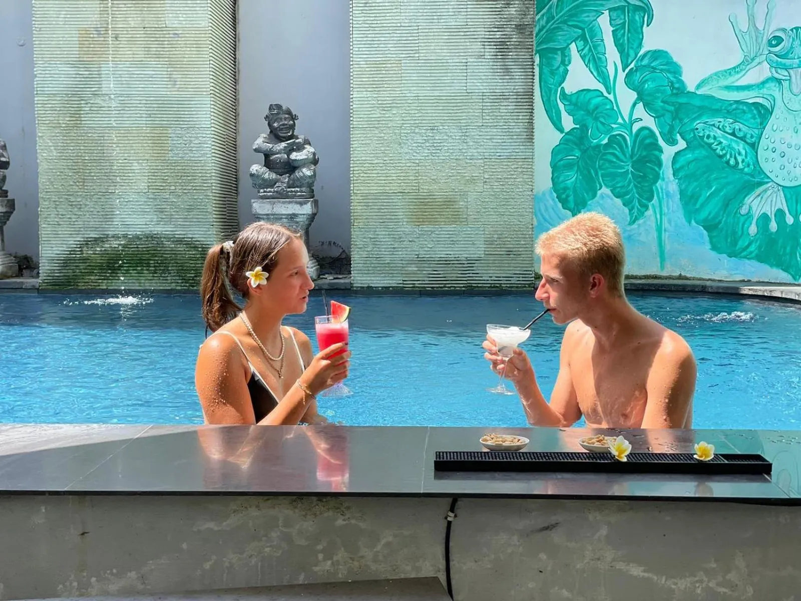 Lounge or bar in Abian Harmony Hotel