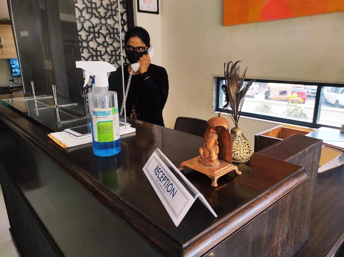 Lobby or reception in Krishna Inn - Royal Hotels