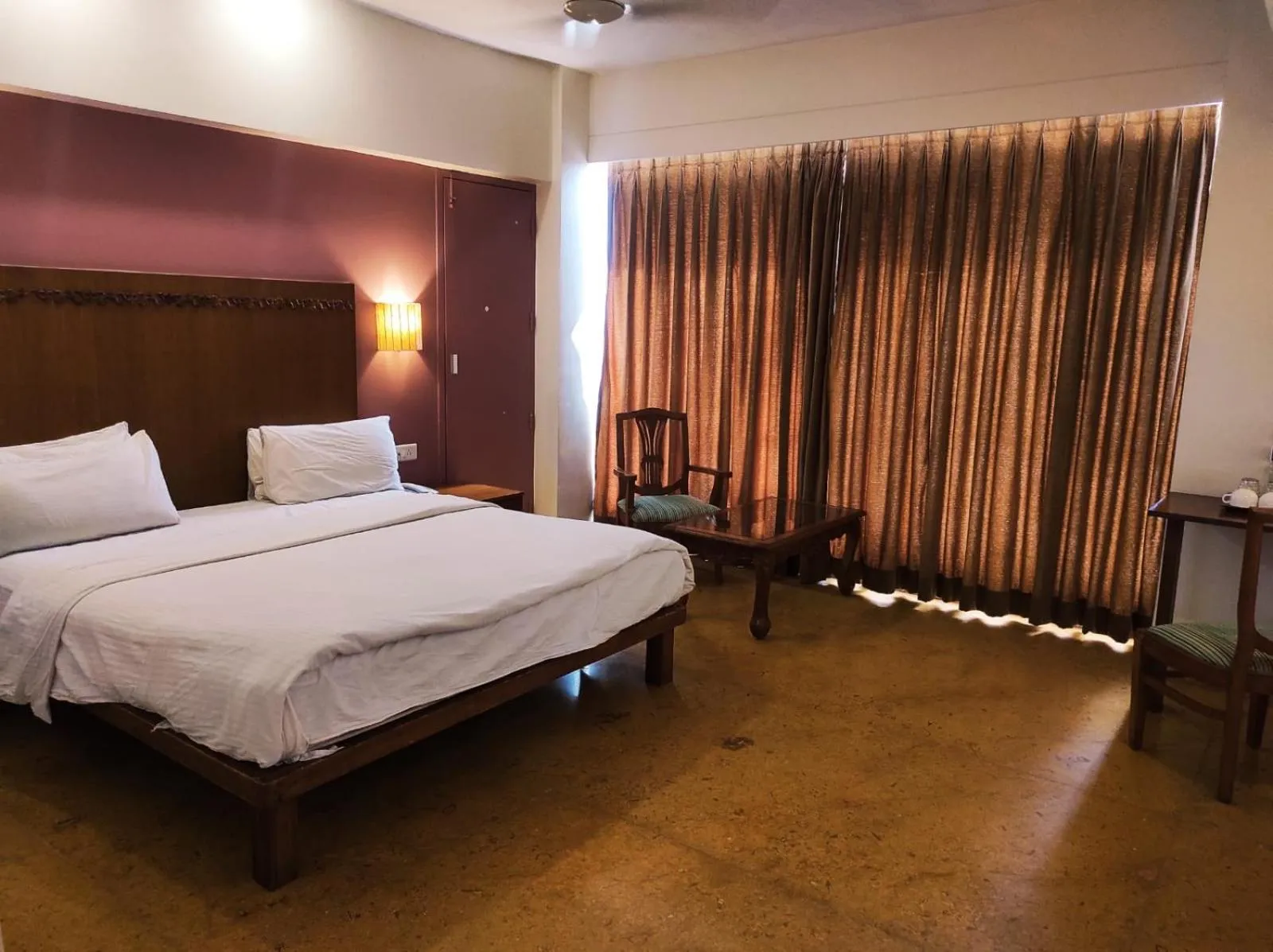 Bedroom, Bed in Krishna Inn - Royal Hotels