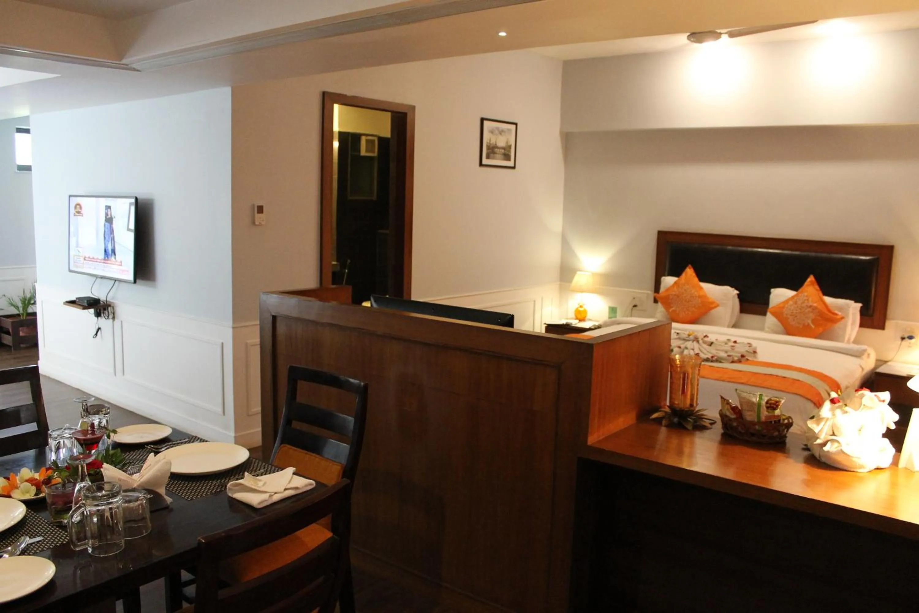 TV and multimedia in Krishna Inn - Royal Hotels