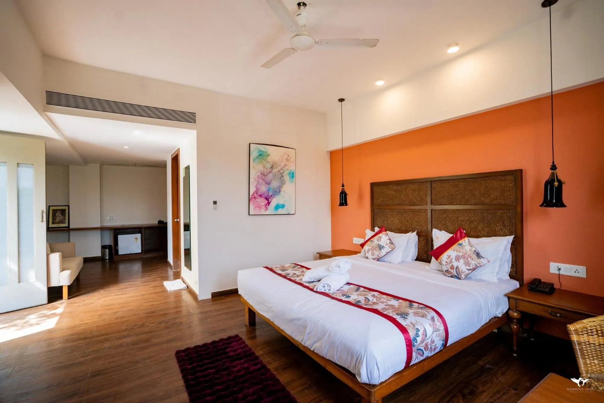 Photo of the whole room, Bed in Krishna Inn - Royal Hotels