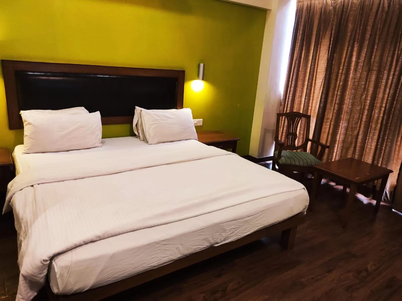 Bedroom, Bed in Krishna Inn - Royal Hotels