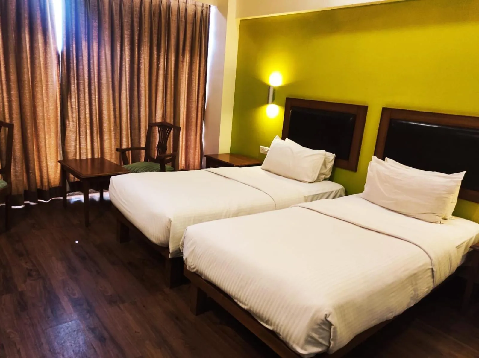 Bedroom, Bed in Krishna Inn - Royal Hotels