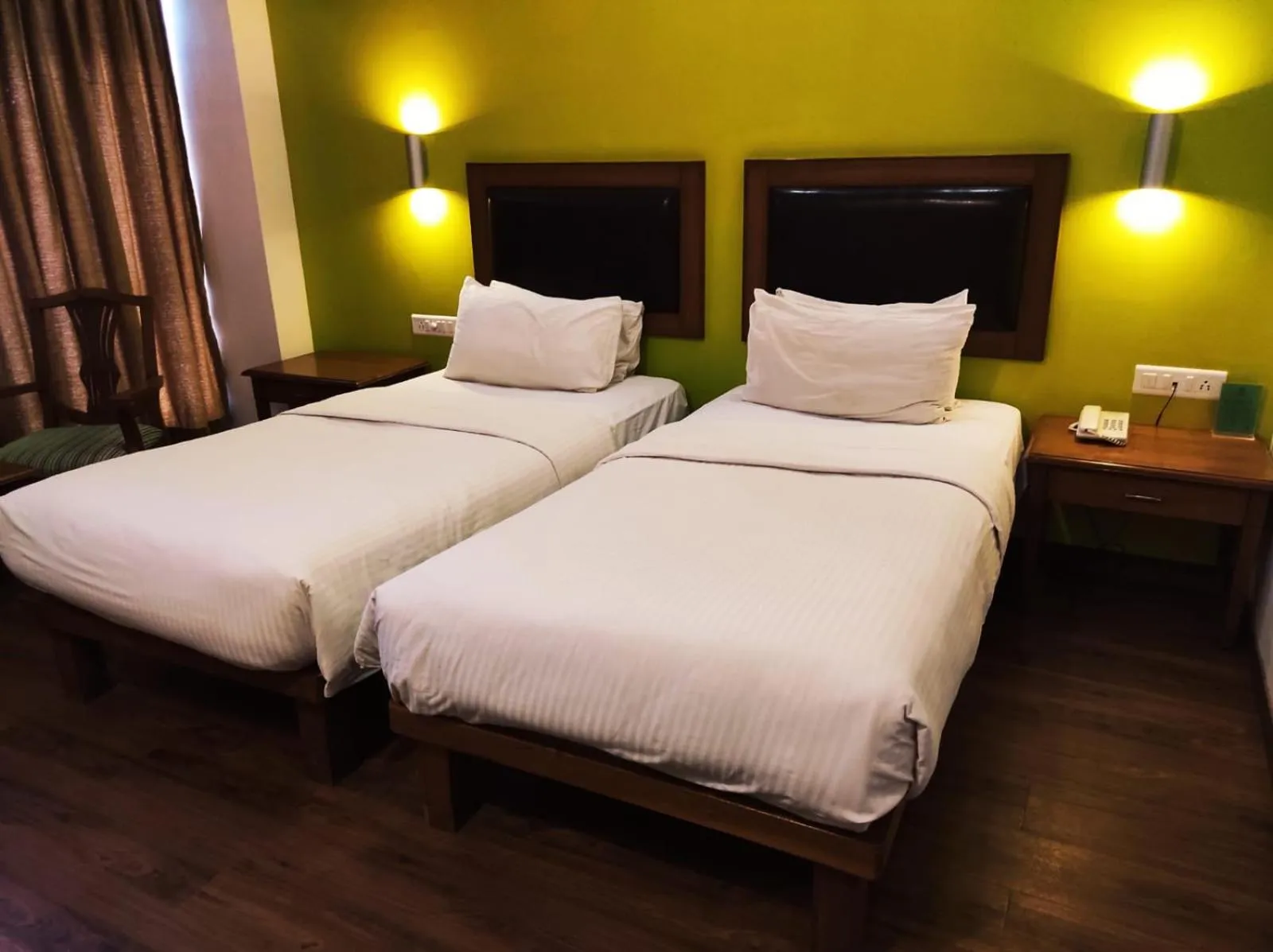 Photo of the whole room, Bed in Krishna Inn - Royal Hotels