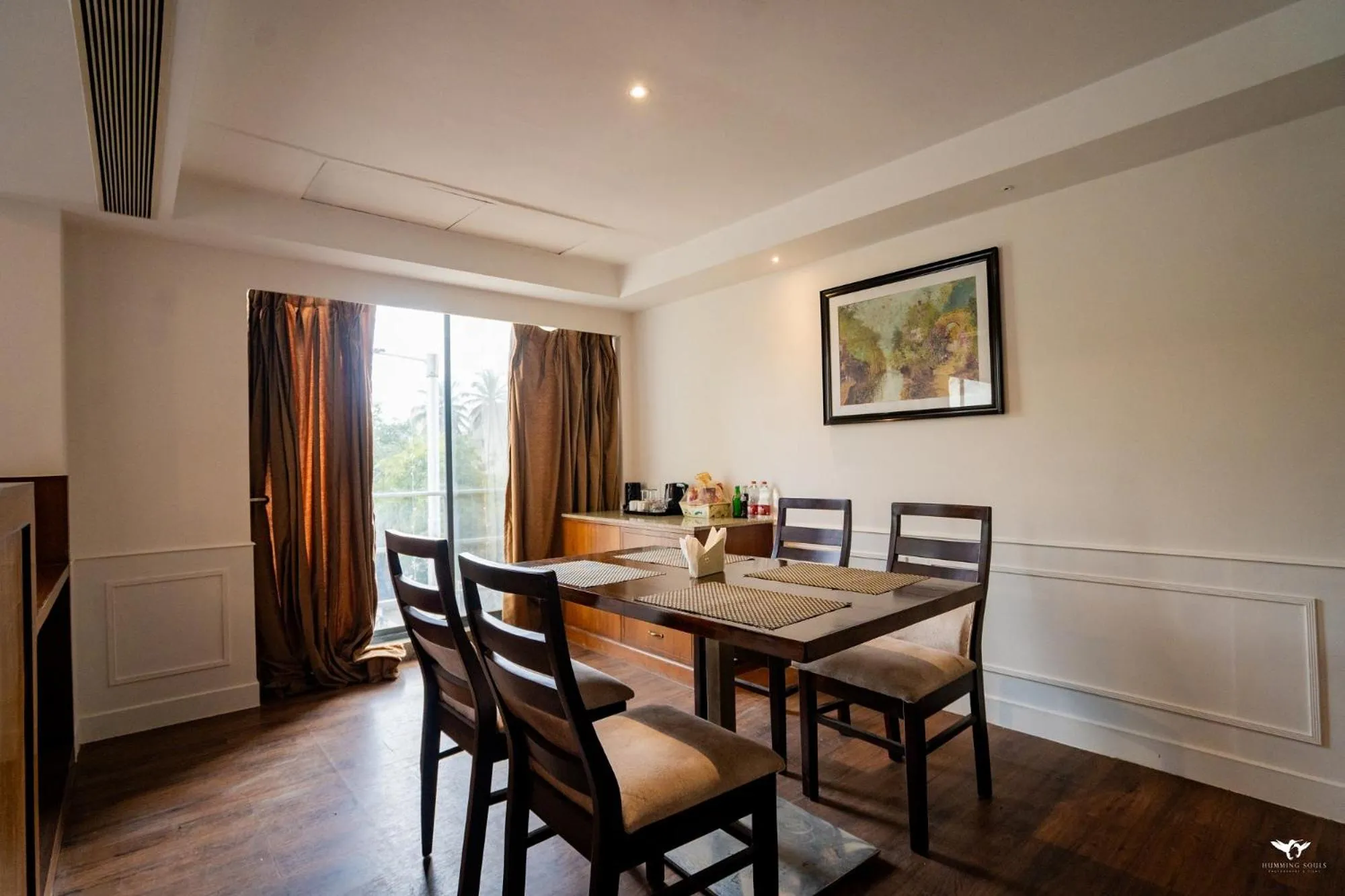 Dining area in Krishna Inn - Royal Hotels