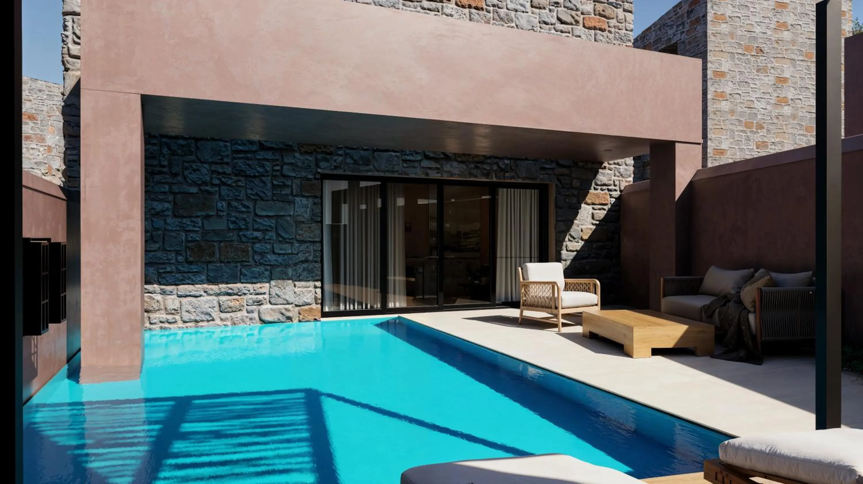 Swimming pool in Volta Seaside Boutique Hotel