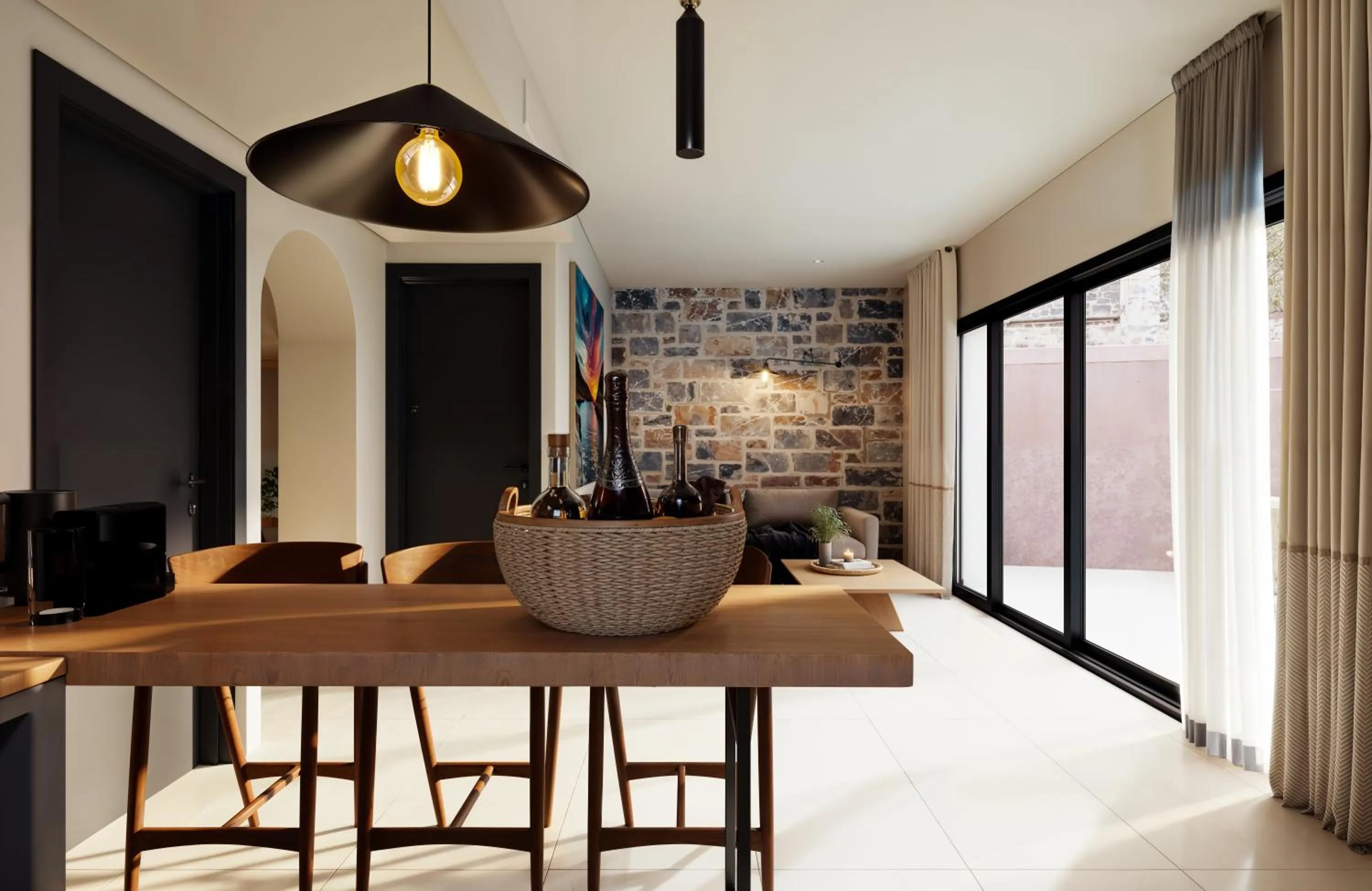 kitchen in Volta Seaside Boutique Hotel