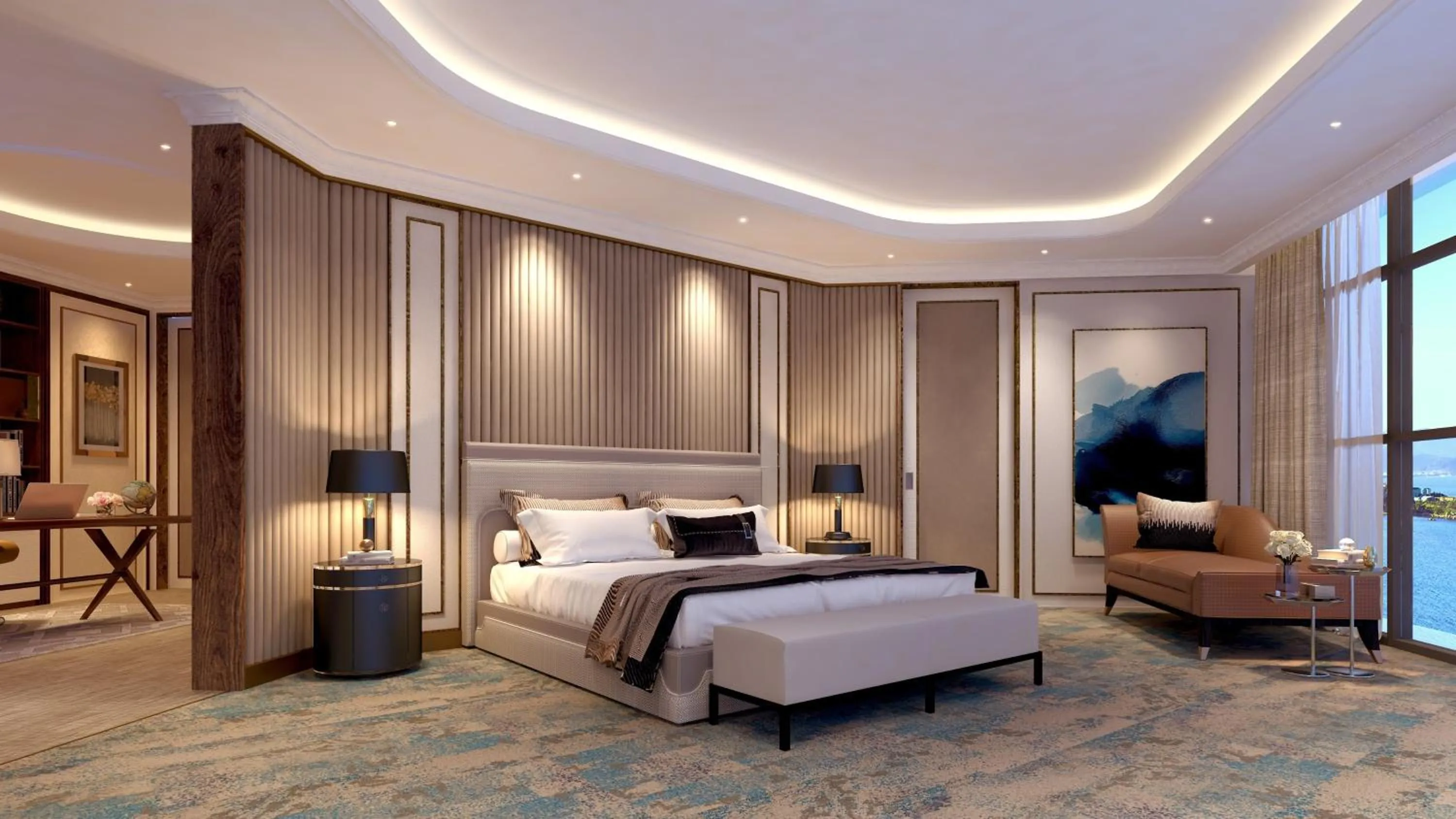 Photo of the whole room, Bed in voco Scenia Bay Nha Trang by IHG