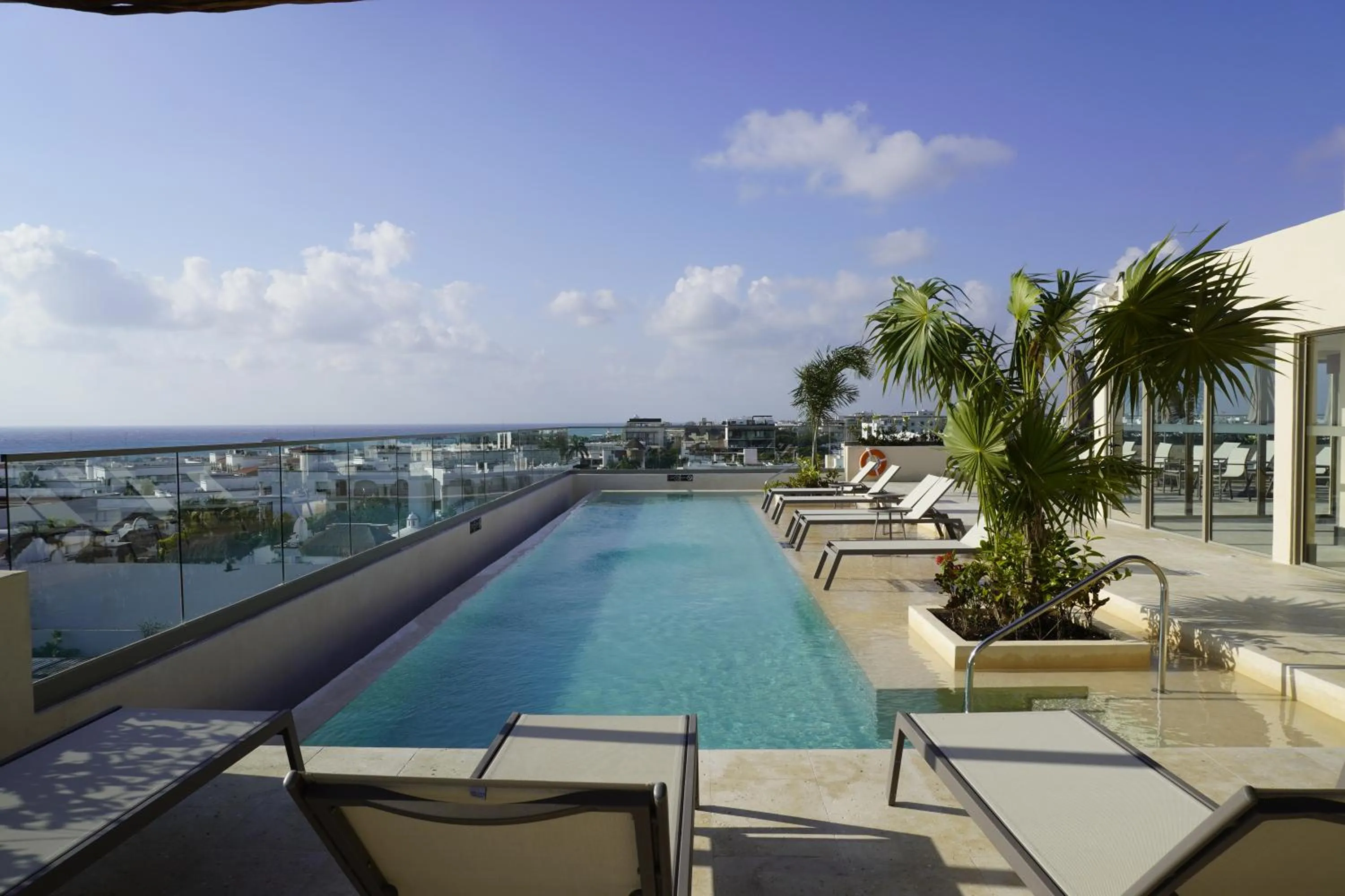 Pool view in Hotel Indigo Playa del Carmen by IHG