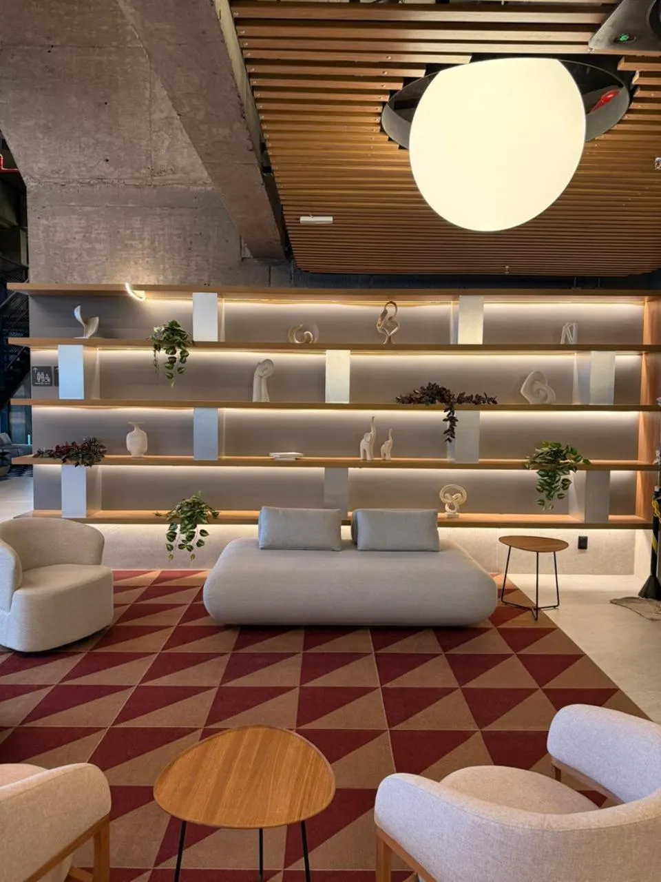 Lobby or reception in Novotel Uberlândia