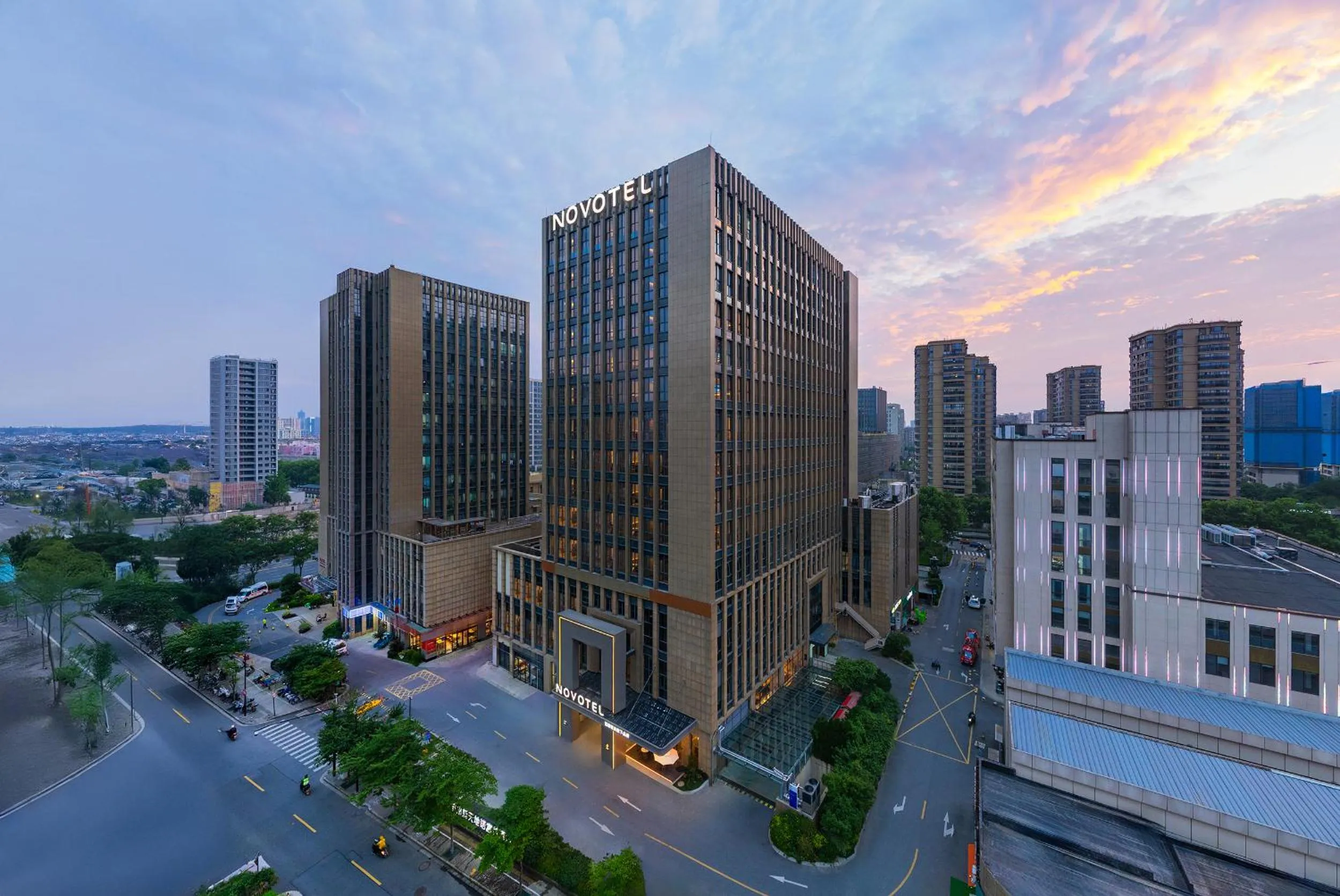 Property building in Novotel Hangzhou Xintiandi