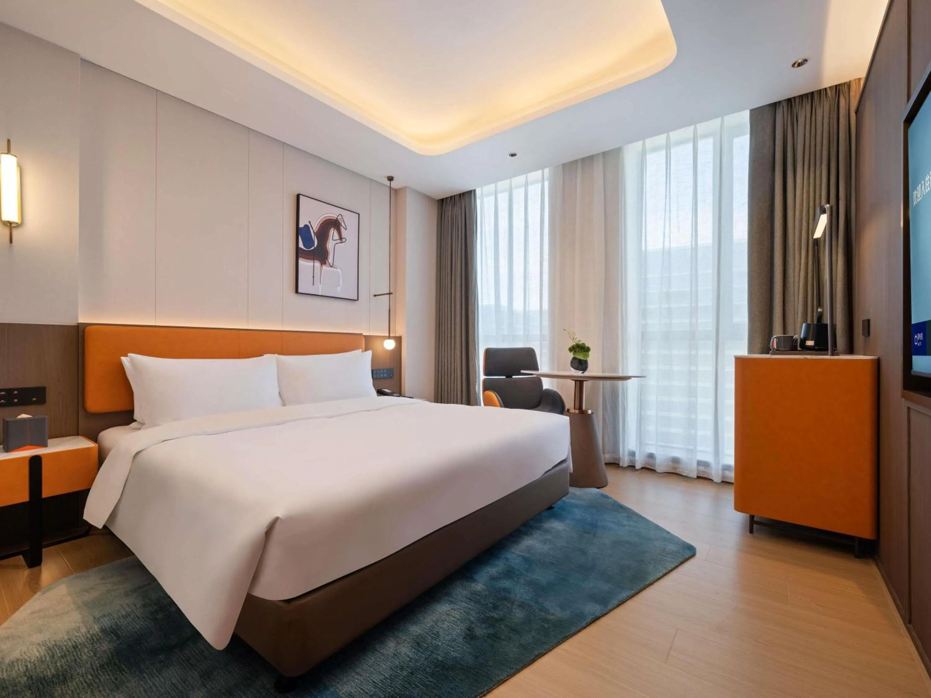 Bedroom, Bed in Novotel Hangzhou Xintiandi