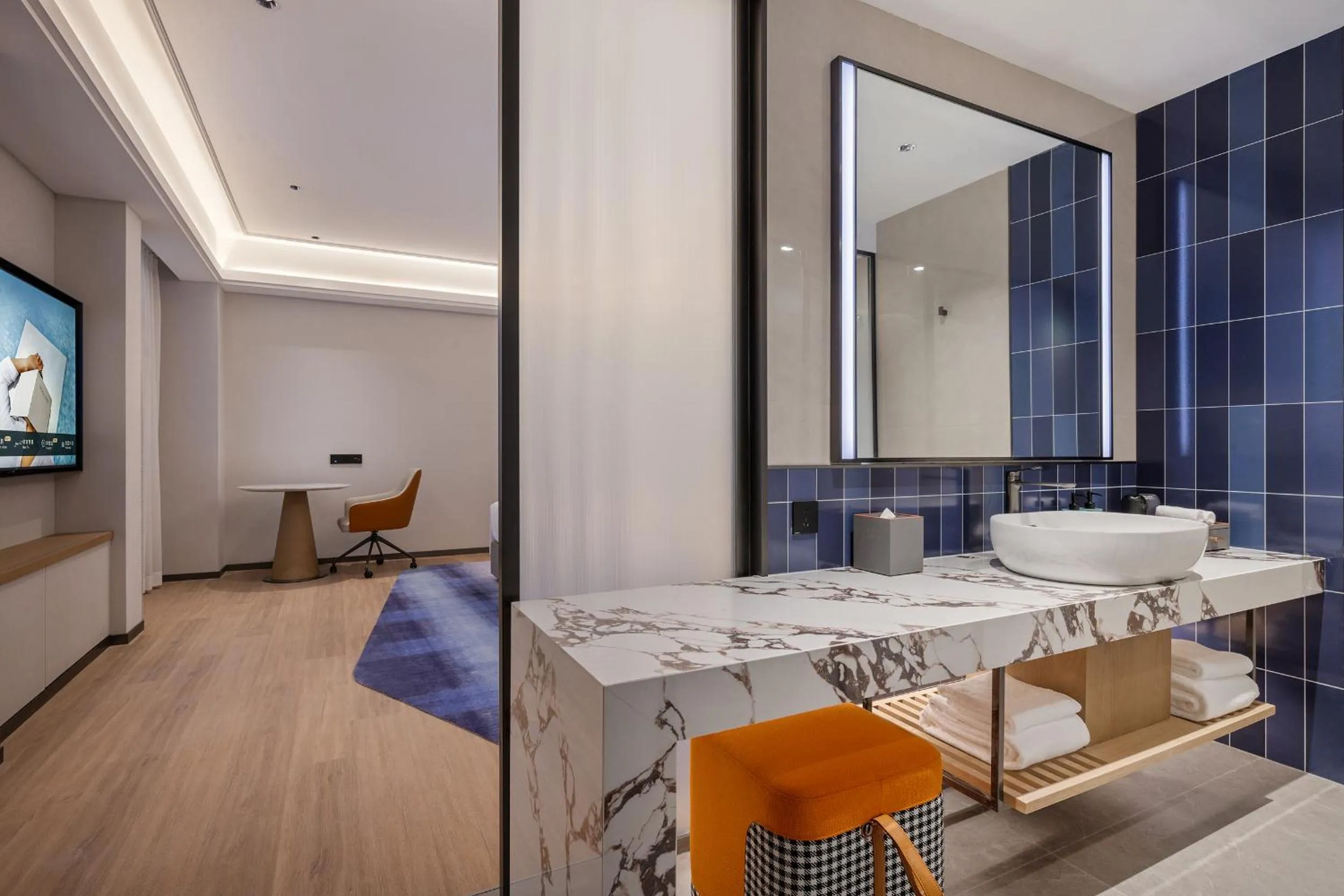 Photo of the whole room in Novotel Shanghai Hongqiao International Airport