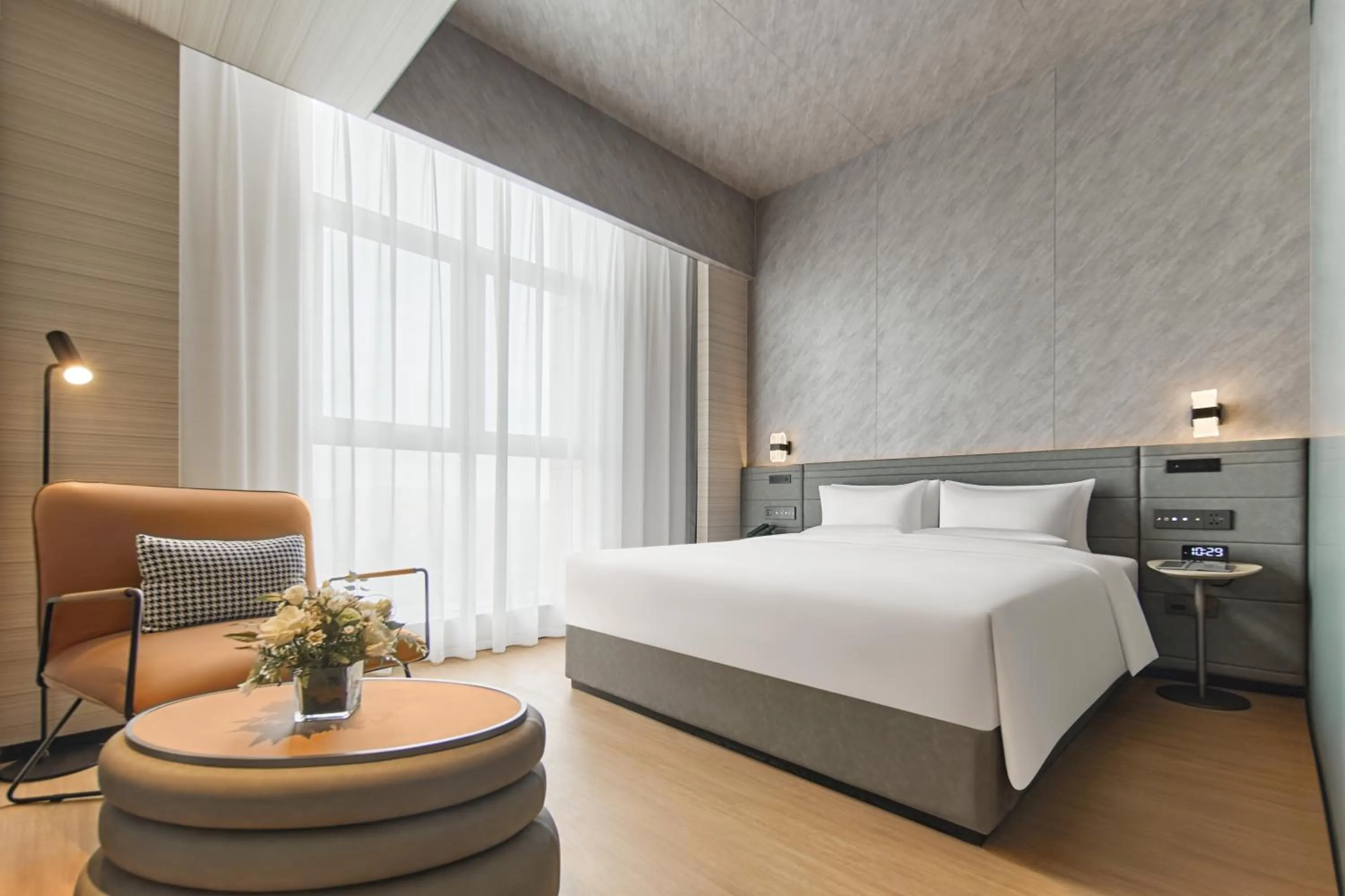Bedroom, Bed in Novotel Yinchuan Lanxigu