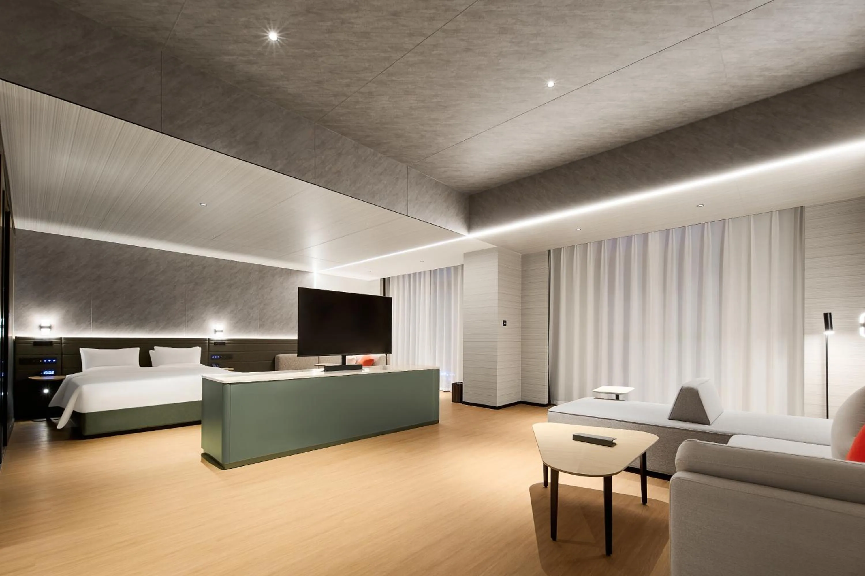 Photo of the whole room in Novotel Yinchuan Lanxigu