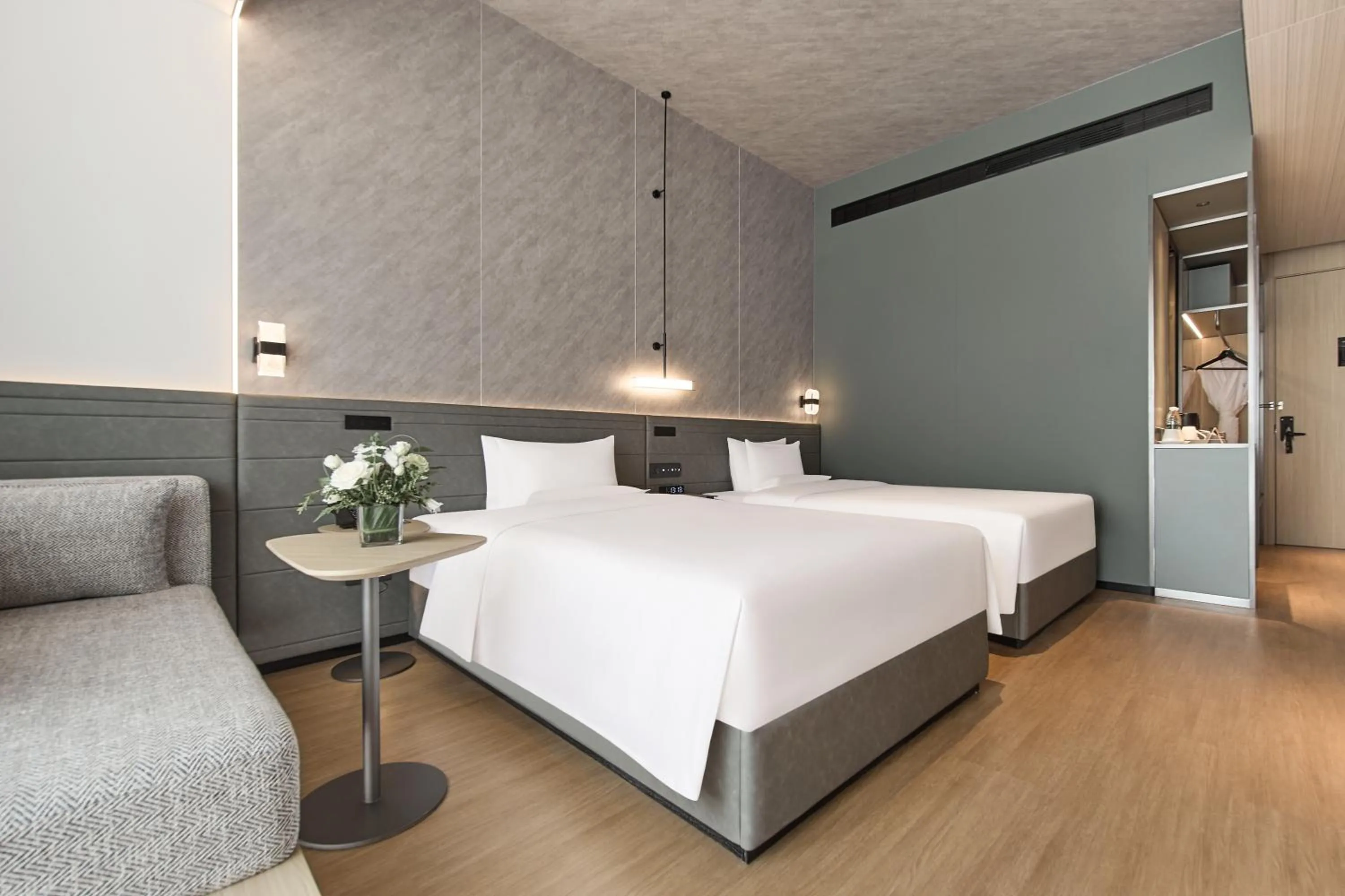 Bed in Novotel Yinchuan Lanxigu