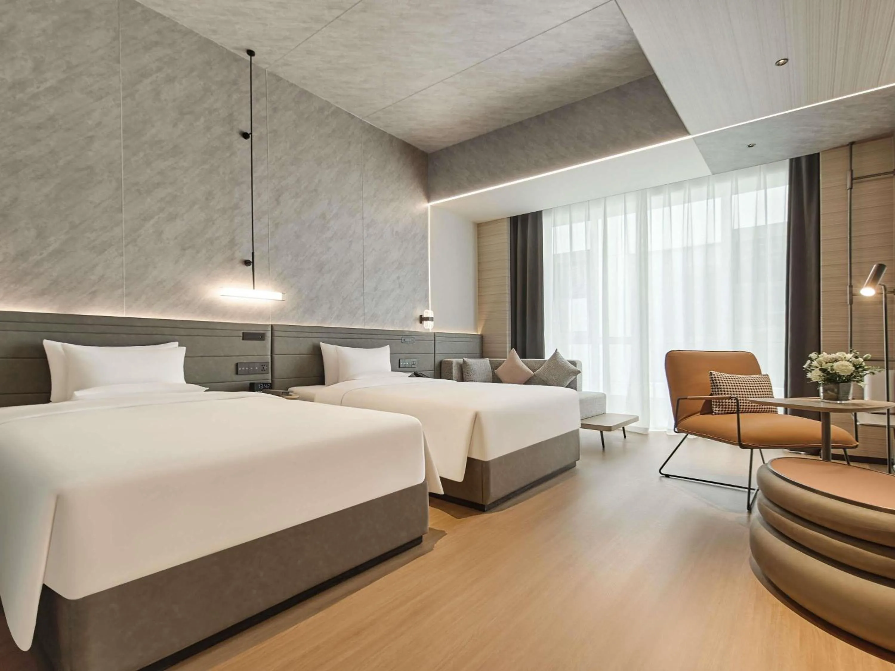 Bedroom, Bed in Novotel Yinchuan Lanxigu