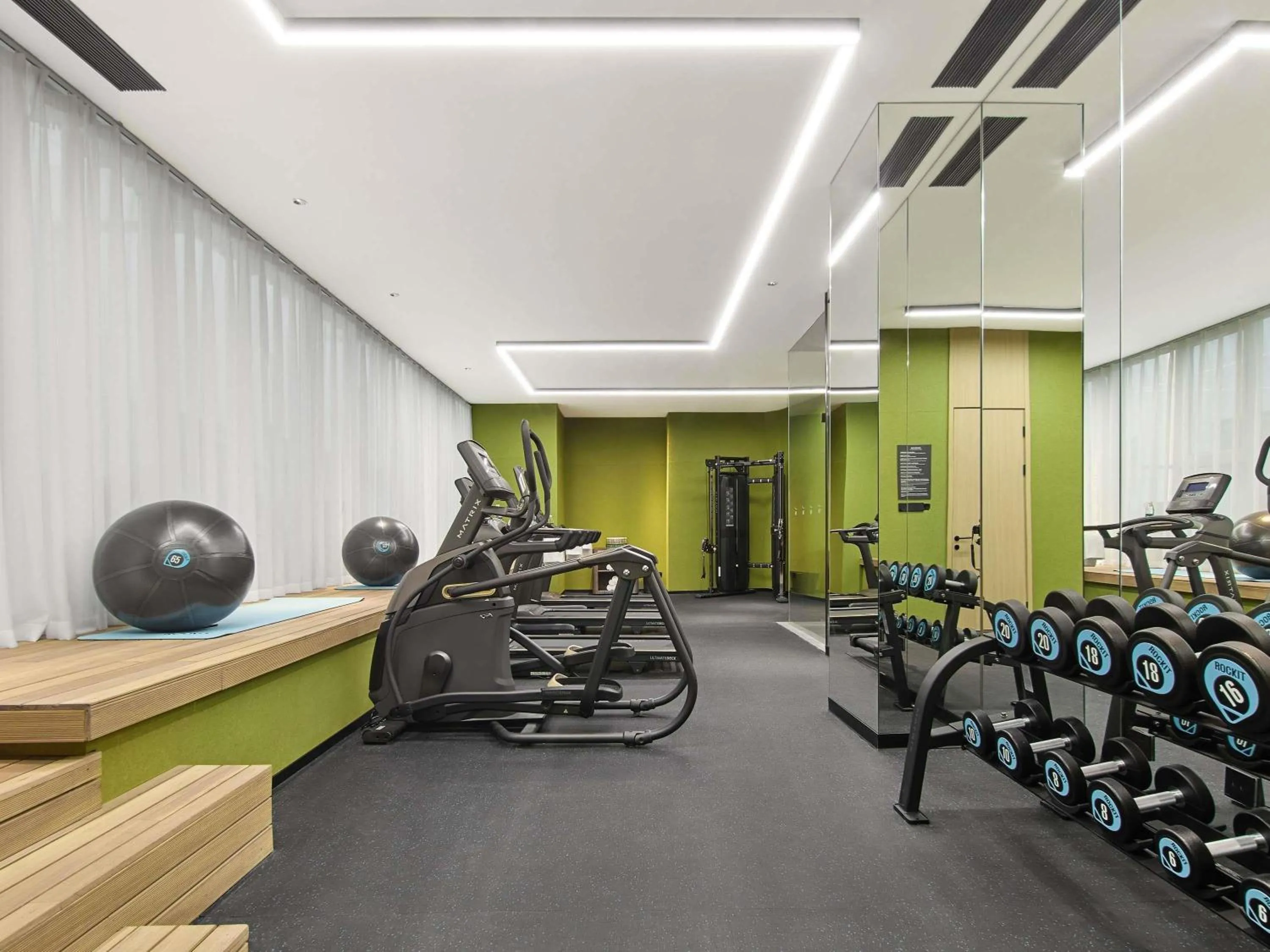 Fitness centre/facilities in Novotel Yinchuan Lanxigu