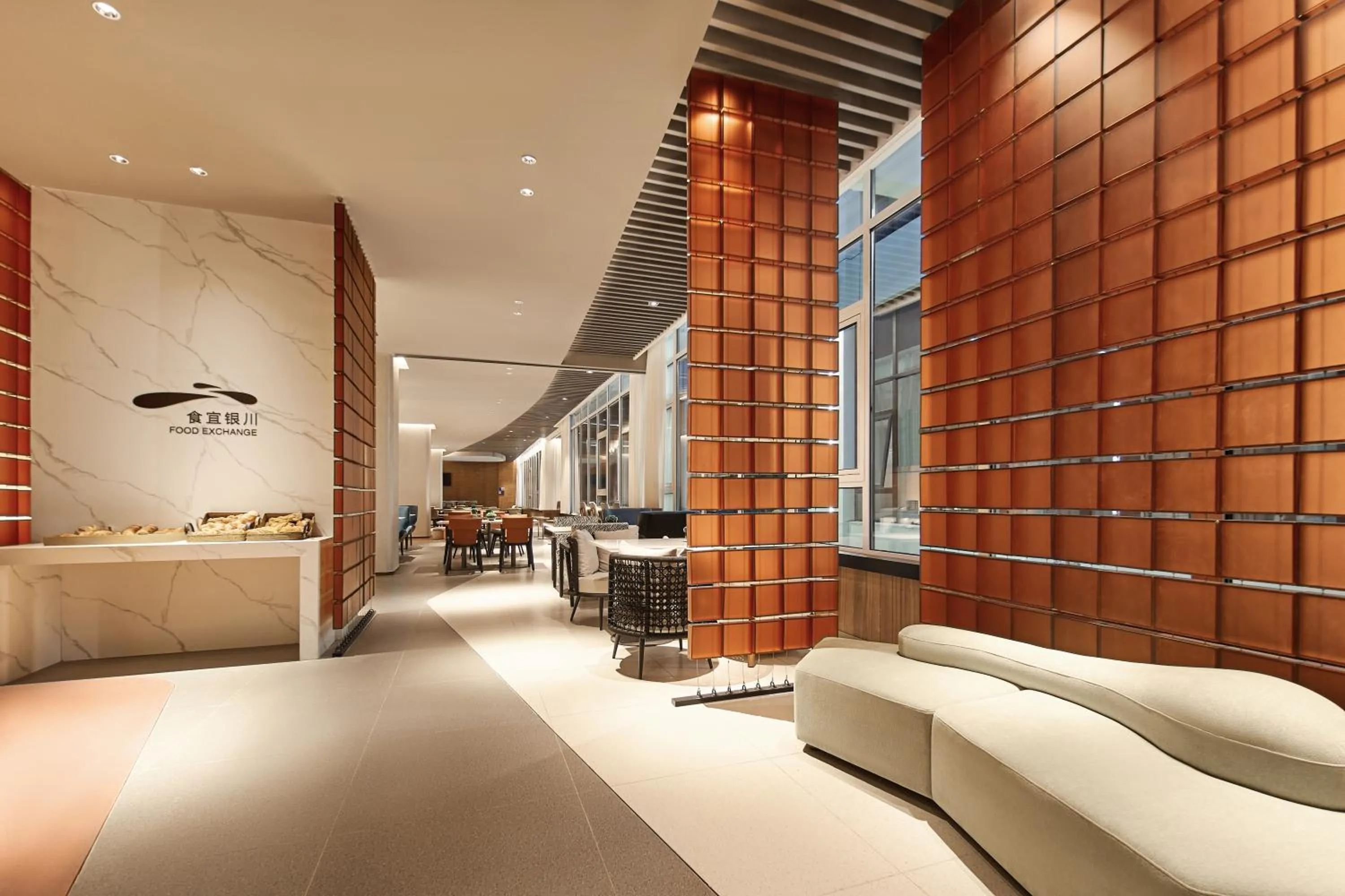 Restaurant/places to eat in Novotel Yinchuan Lanxigu