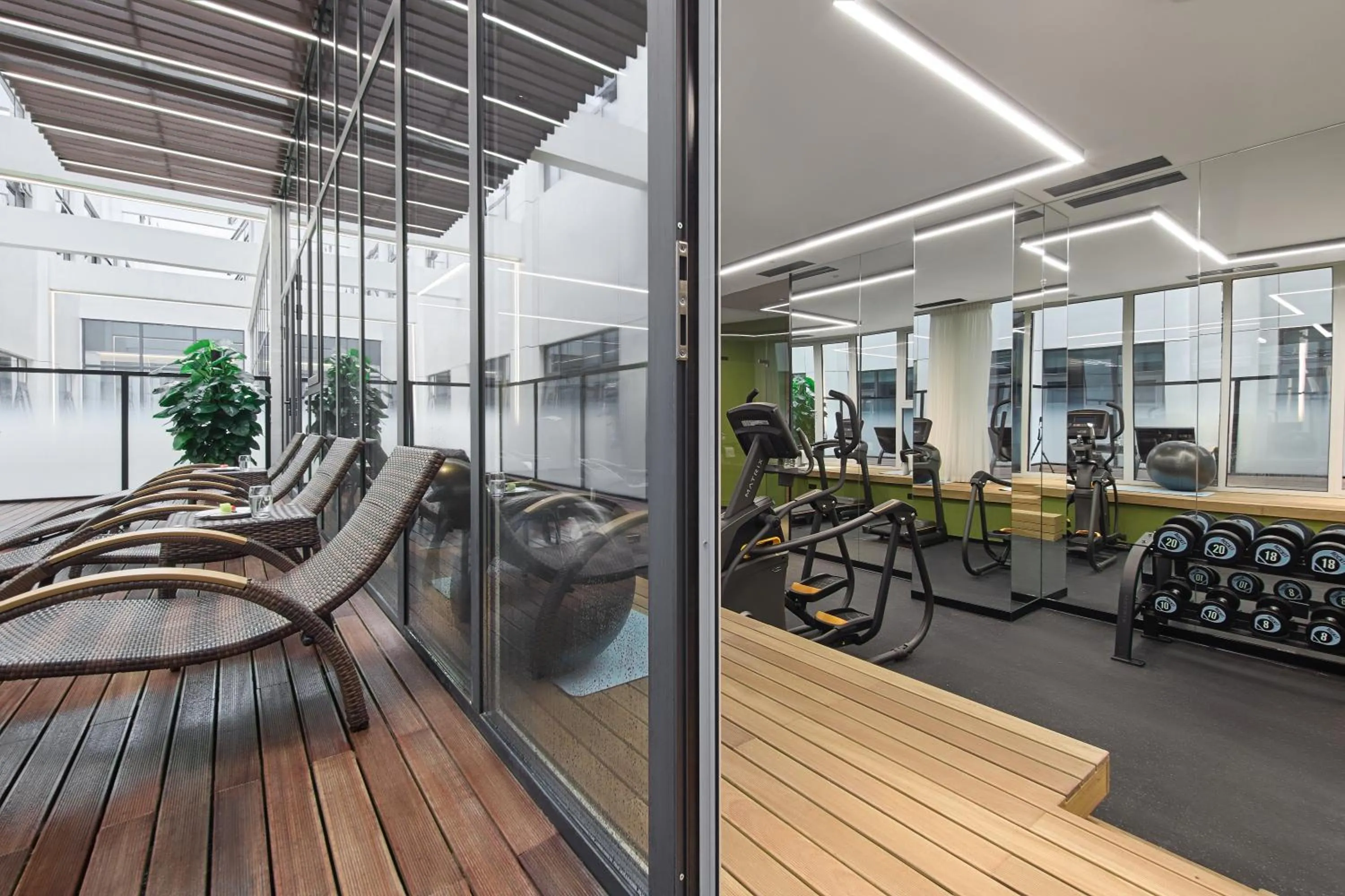 Fitness centre/facilities in Novotel Yinchuan Lanxigu