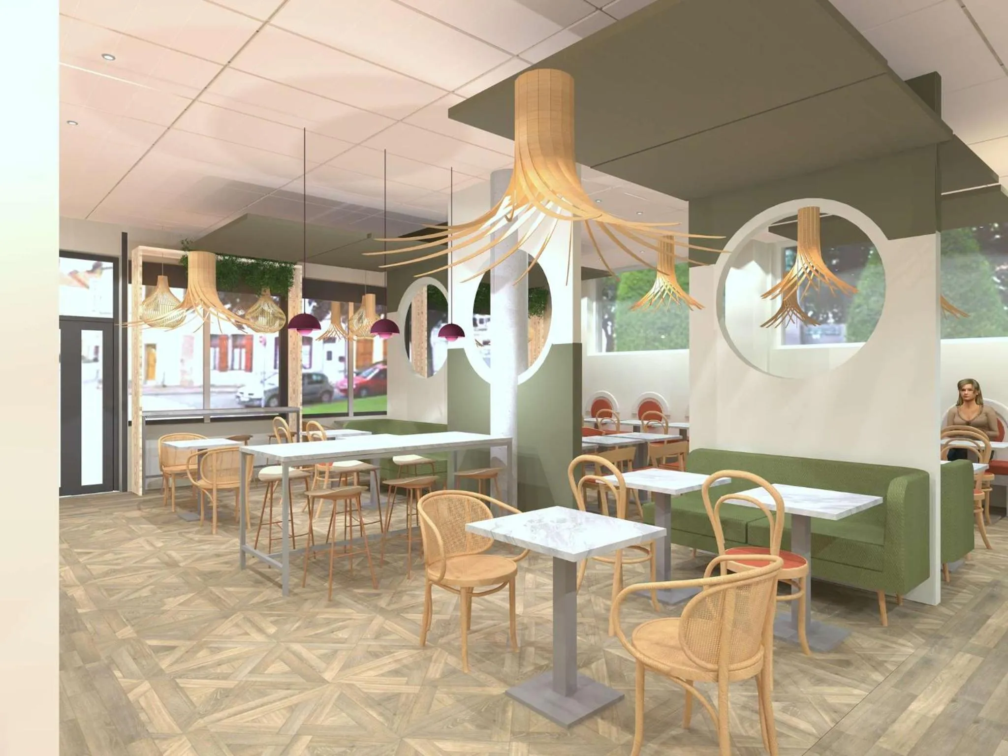 Lounge or bar in ibis Styles Metz Centre