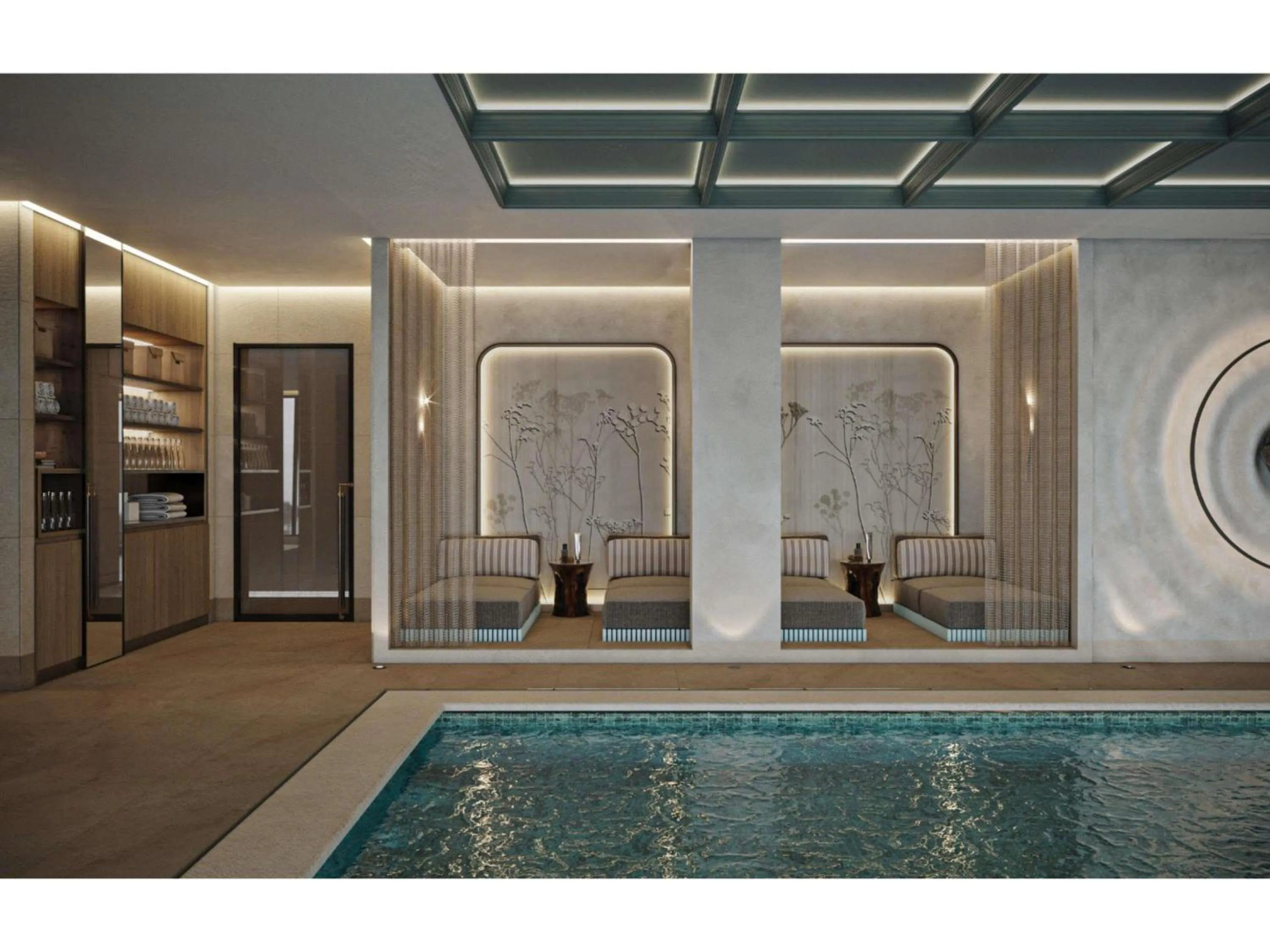 Pool view in Swissôtel Marianske Lazne