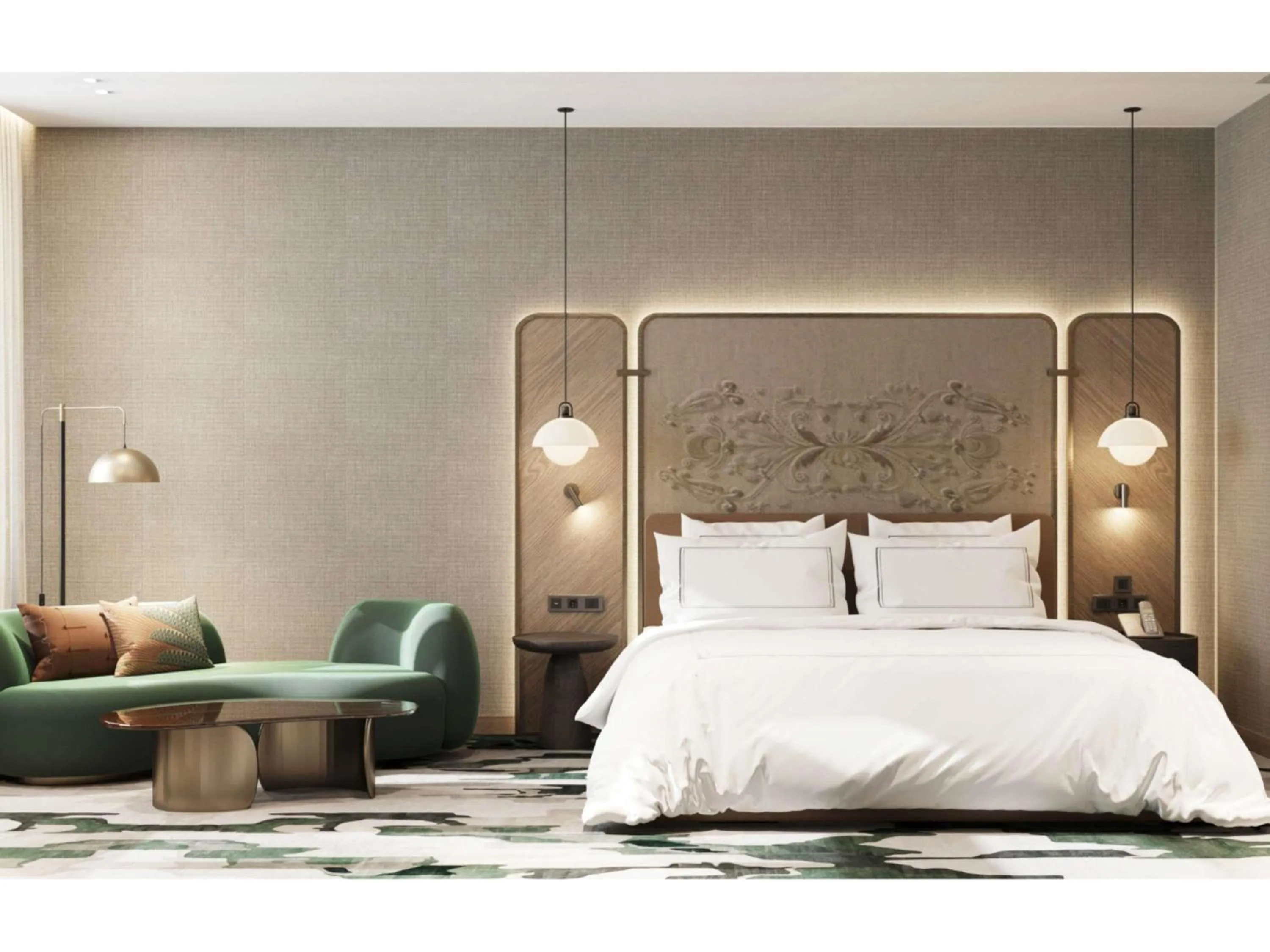 Bedroom, Bed in Swissôtel Marianske Lazne