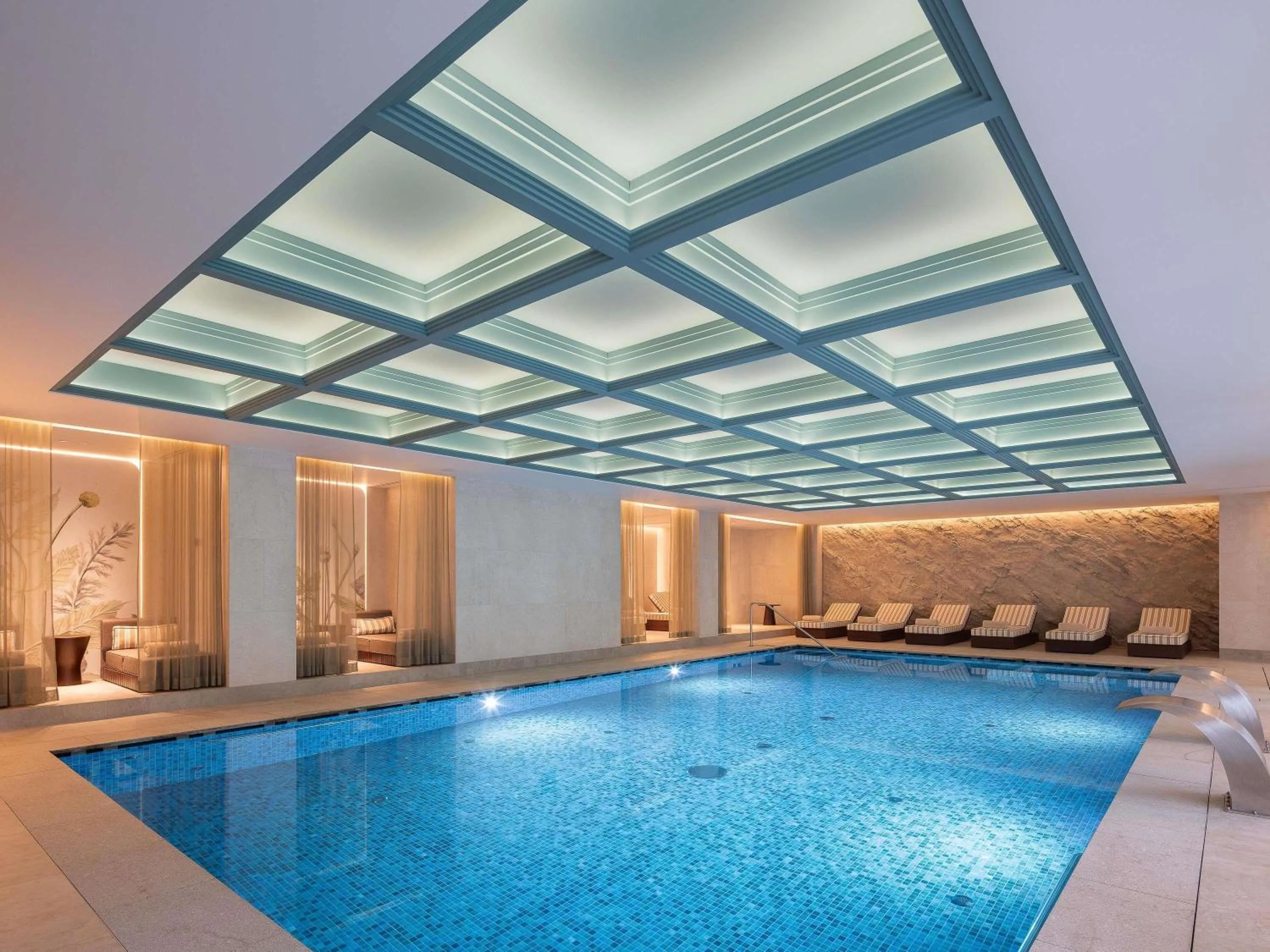 Pool view in Swissôtel Marianske Lazne