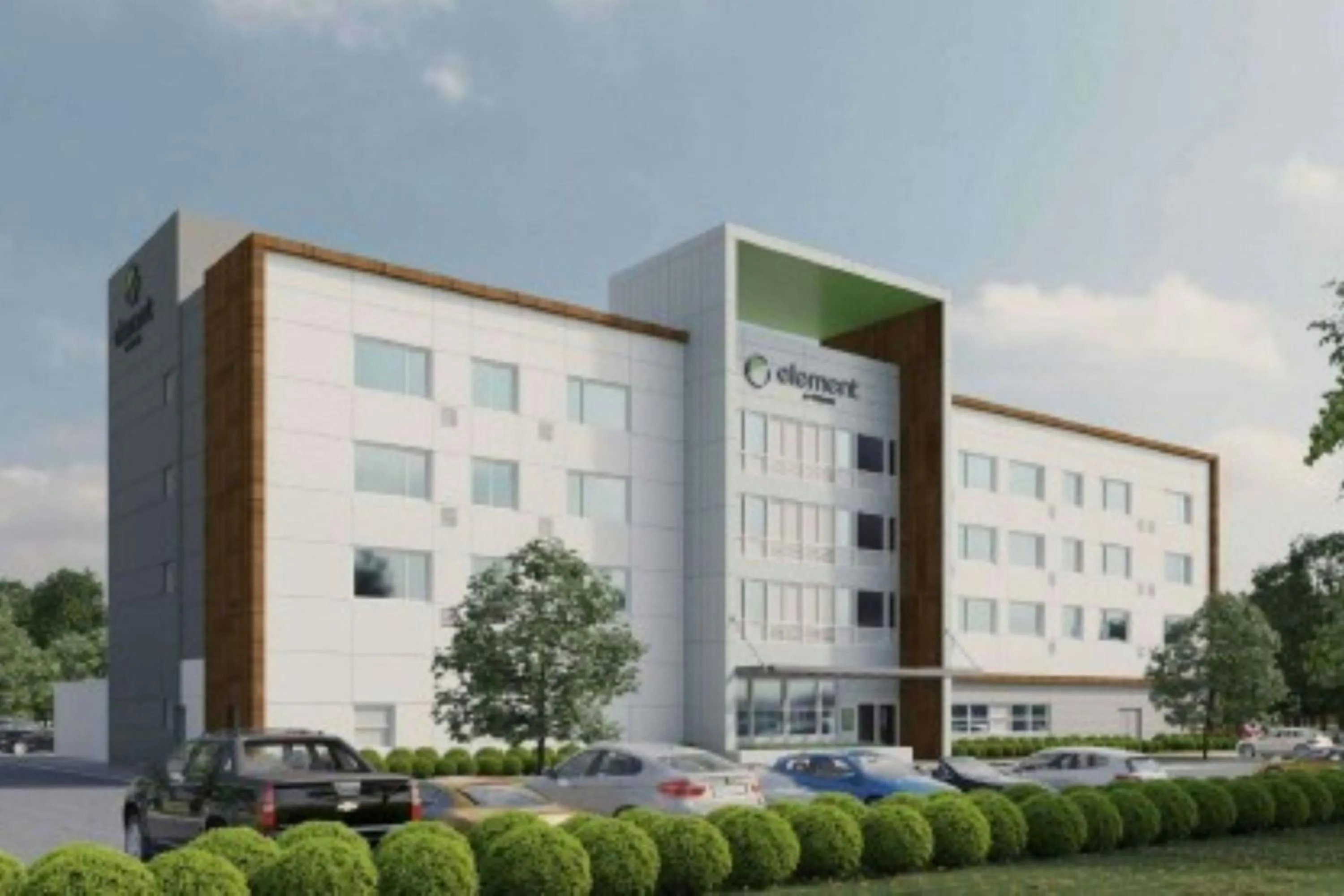 Property building in Element Pooler Savannah Airport