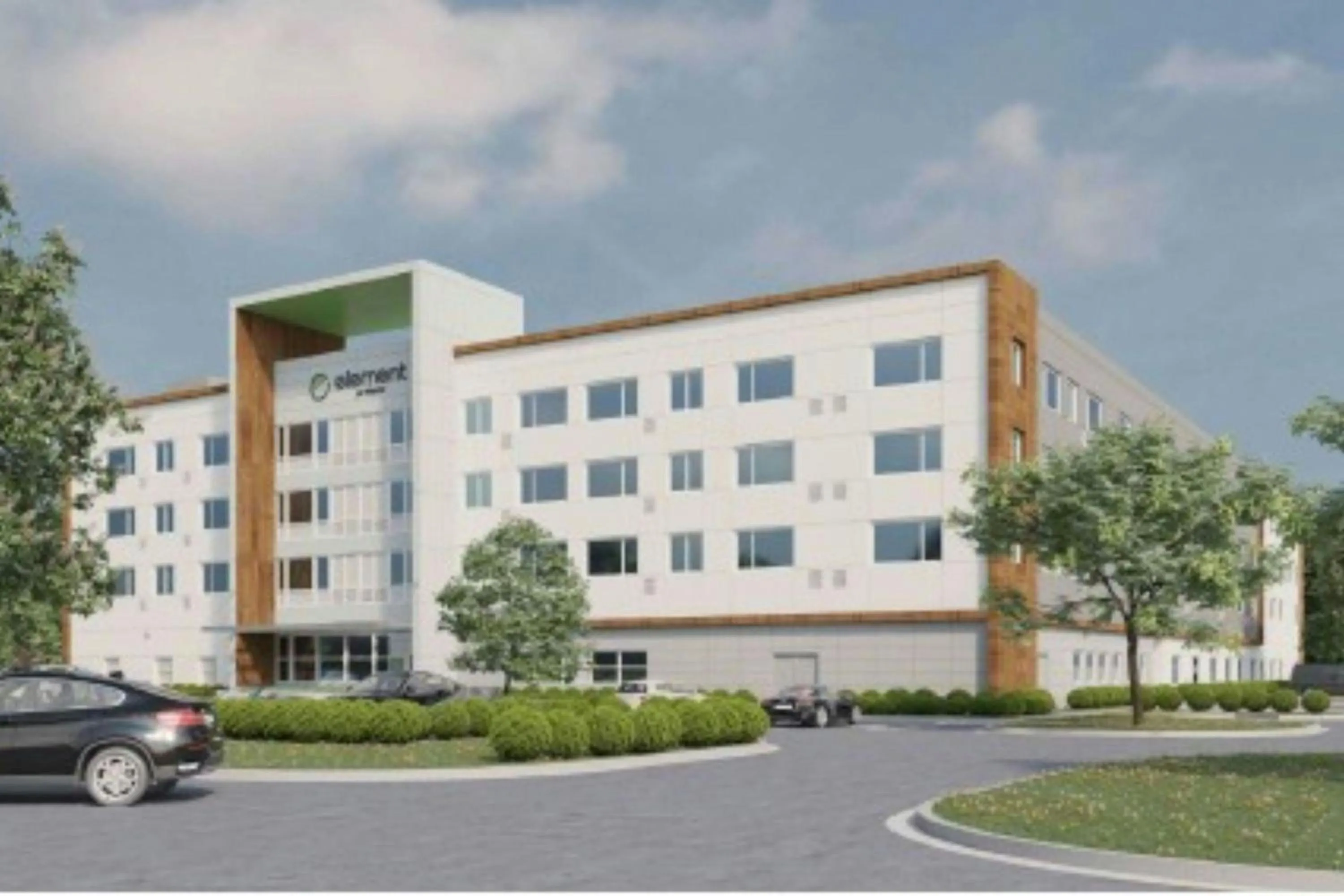 Property building in Element Pooler Savannah Airport