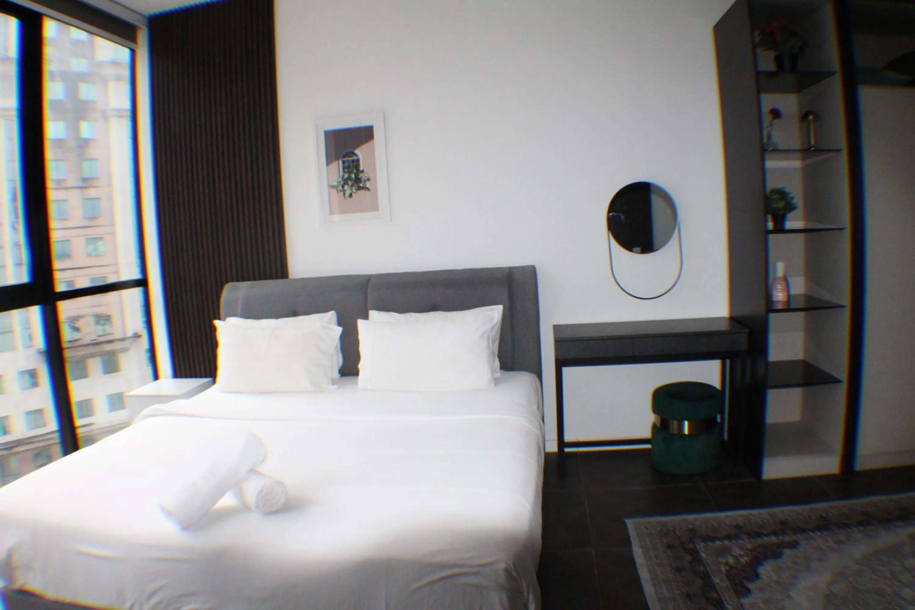 Bed in Scarletz Service Suites KLCC