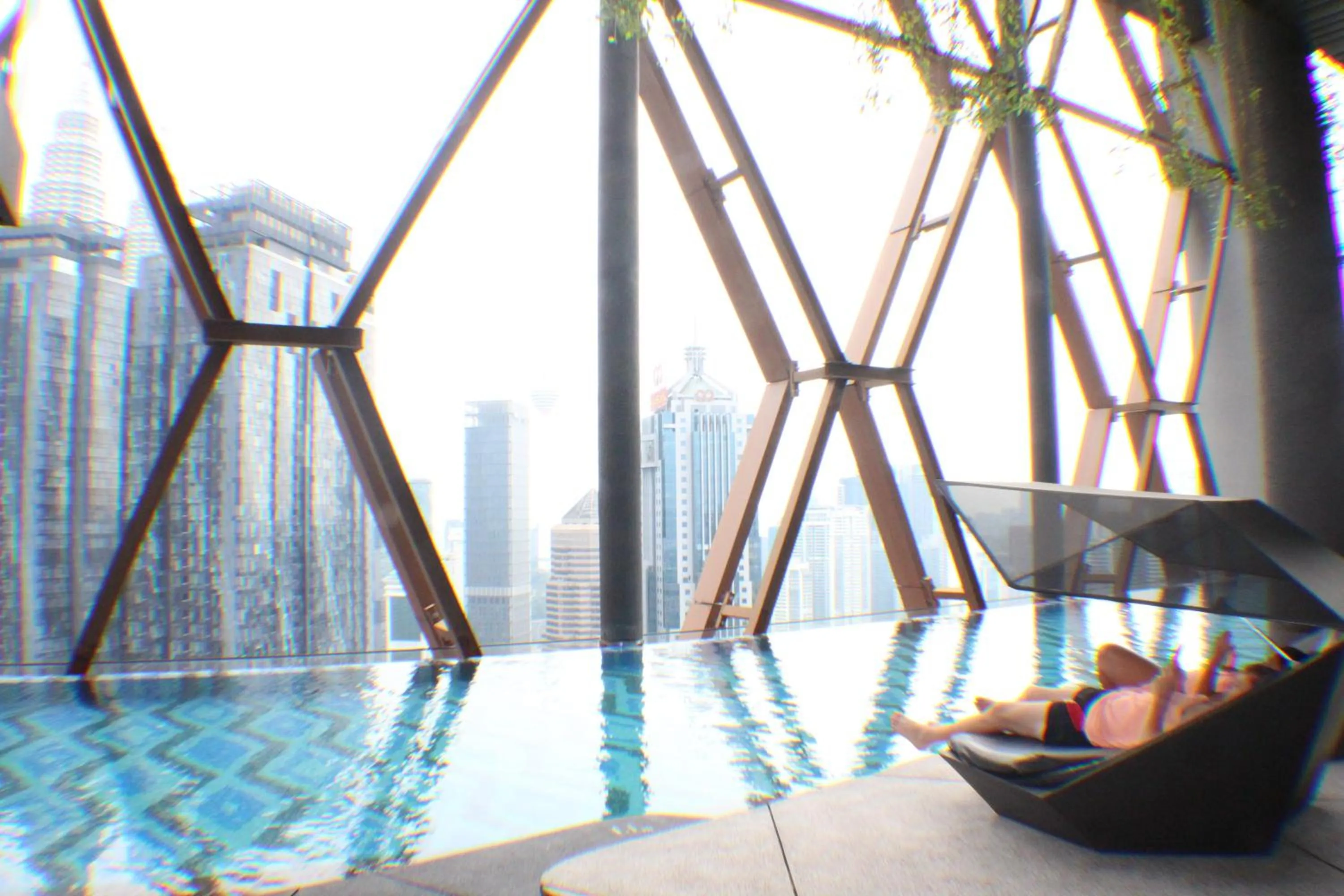Swimming pool in Scarletz Service Suites KLCC