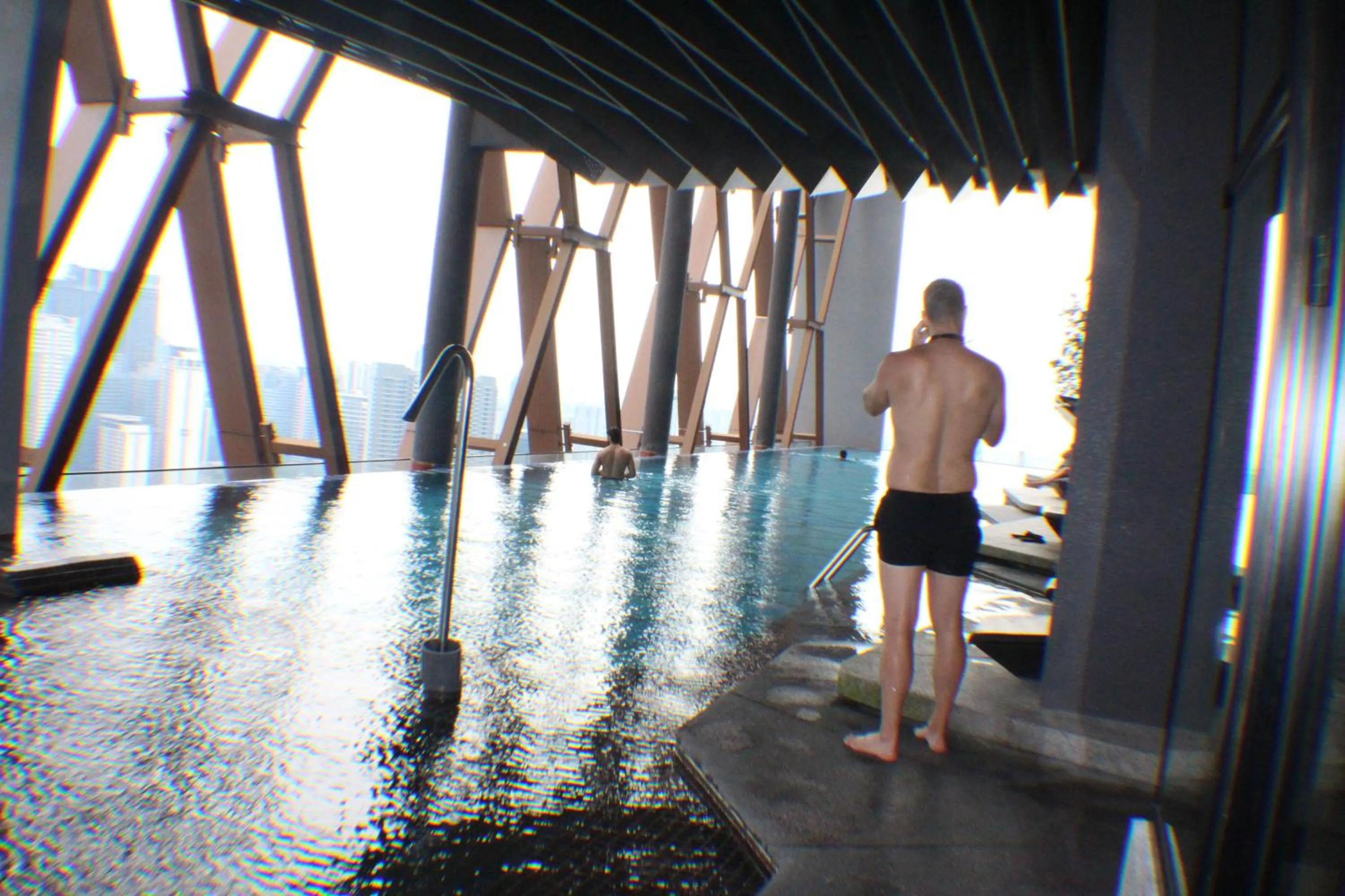 Swimming pool in Scarletz Service Suites KLCC