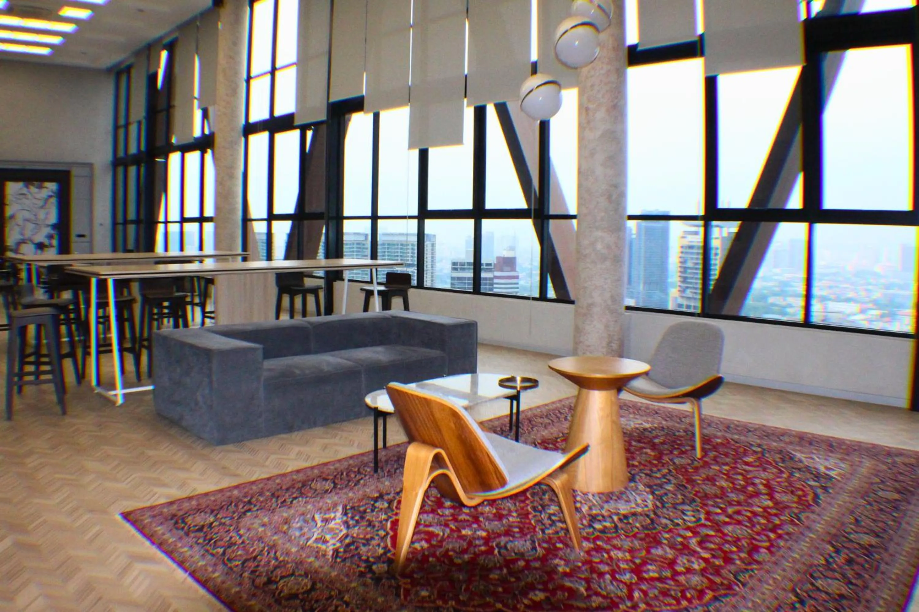 Seating area in Scarletz Service Suites KLCC