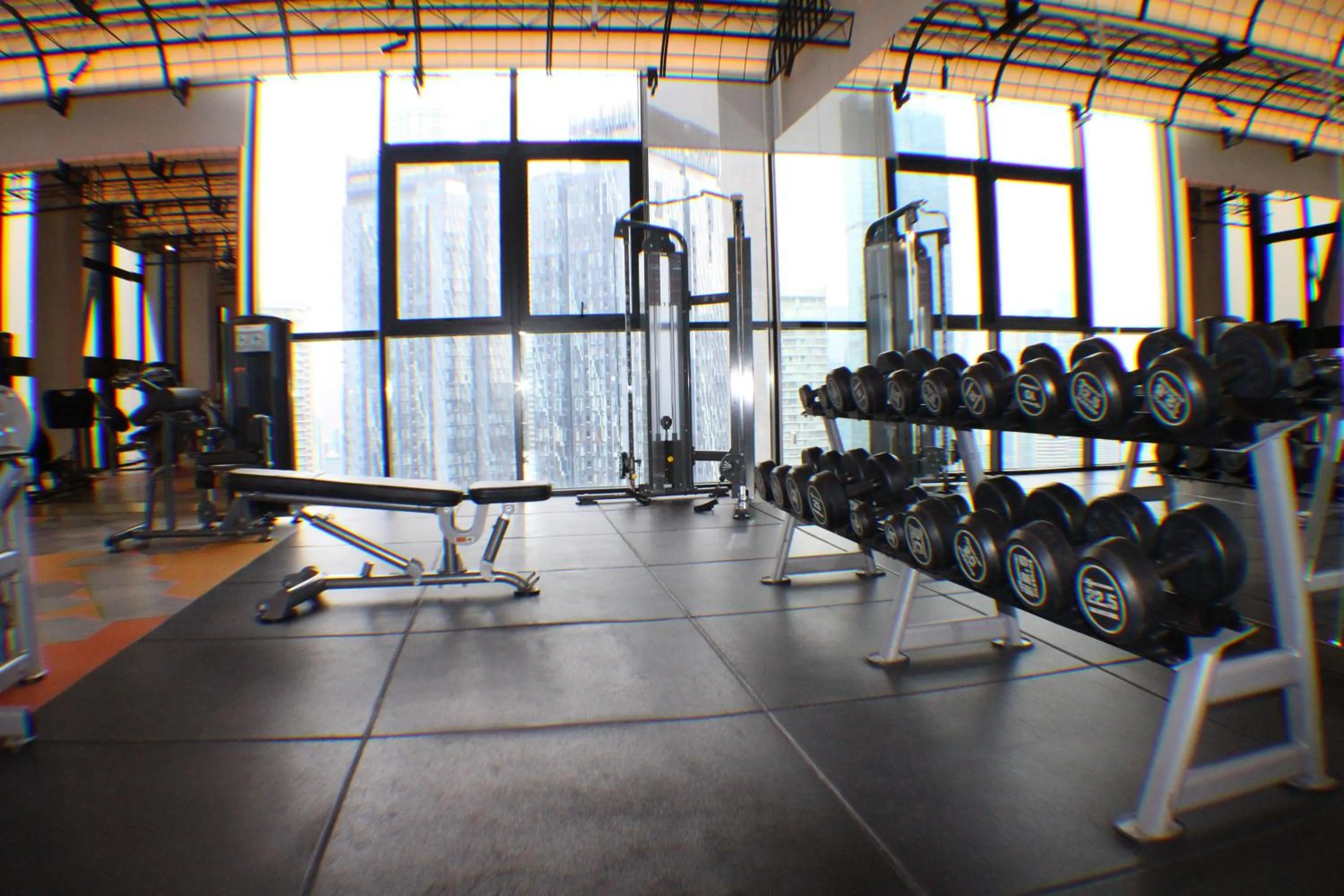 Fitness centre/facilities in Scarletz Service Suites KLCC