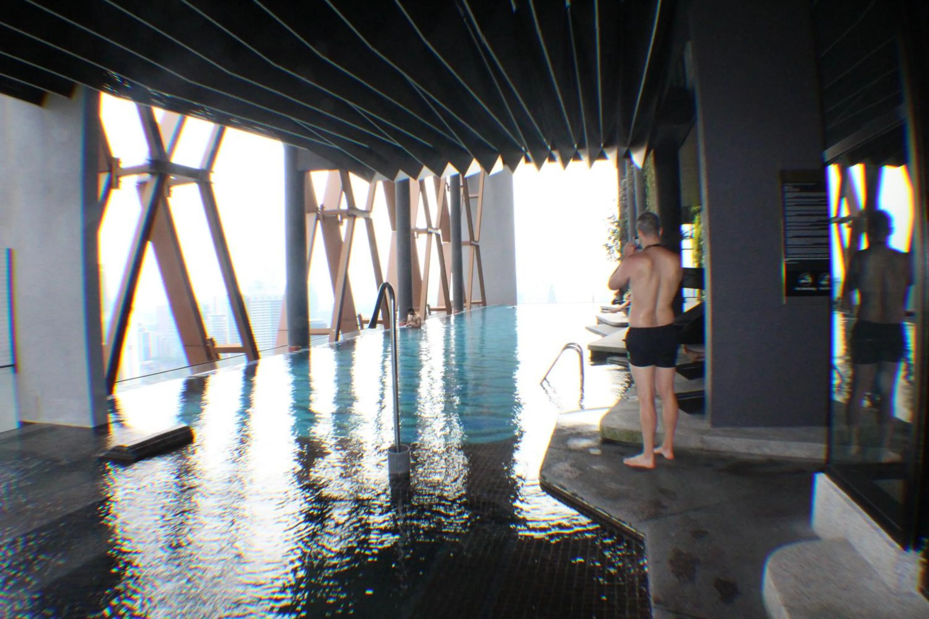 Swimming pool in Scarletz Service Suites KLCC