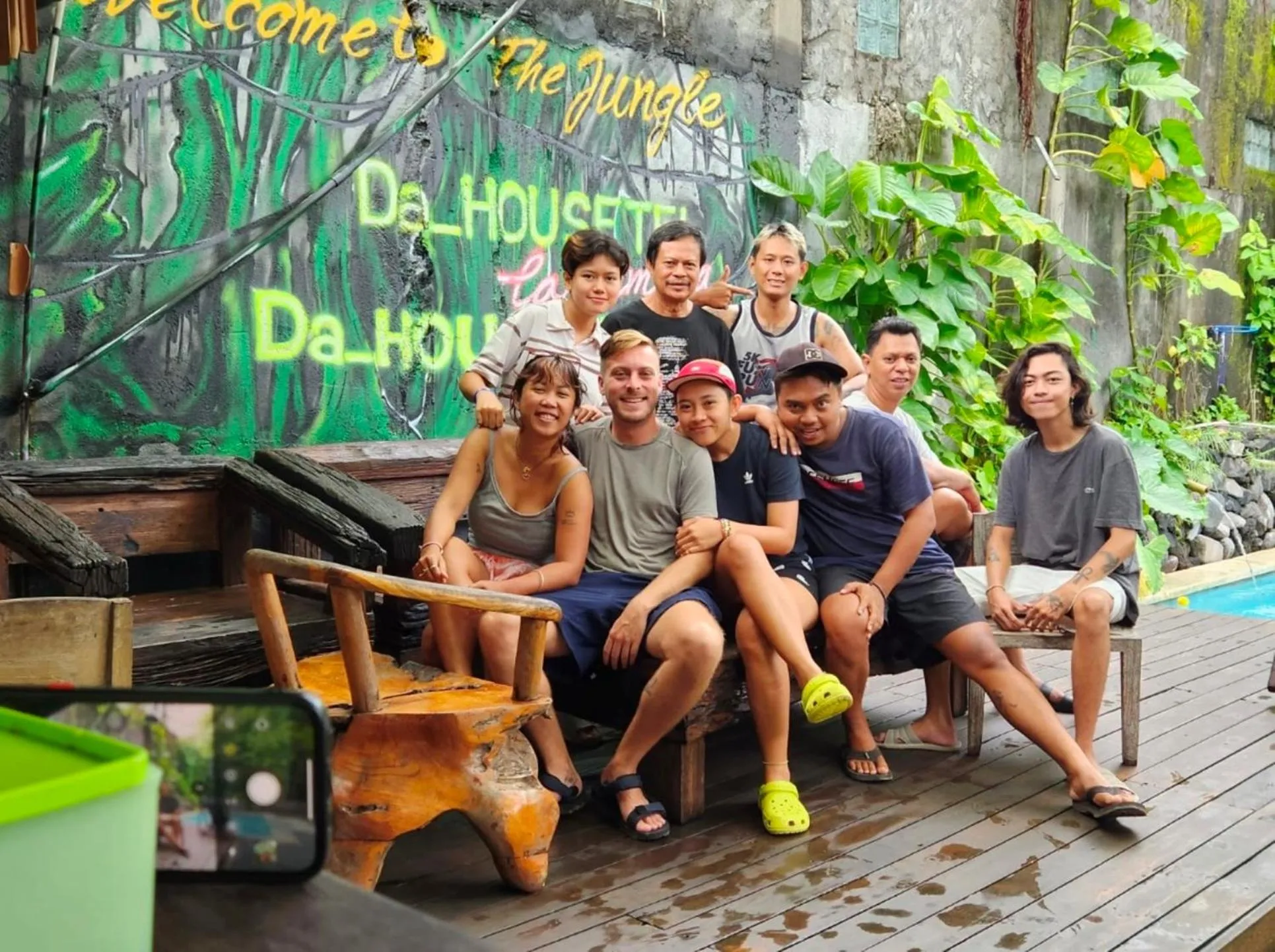group of guests in Da Housetel Kuta