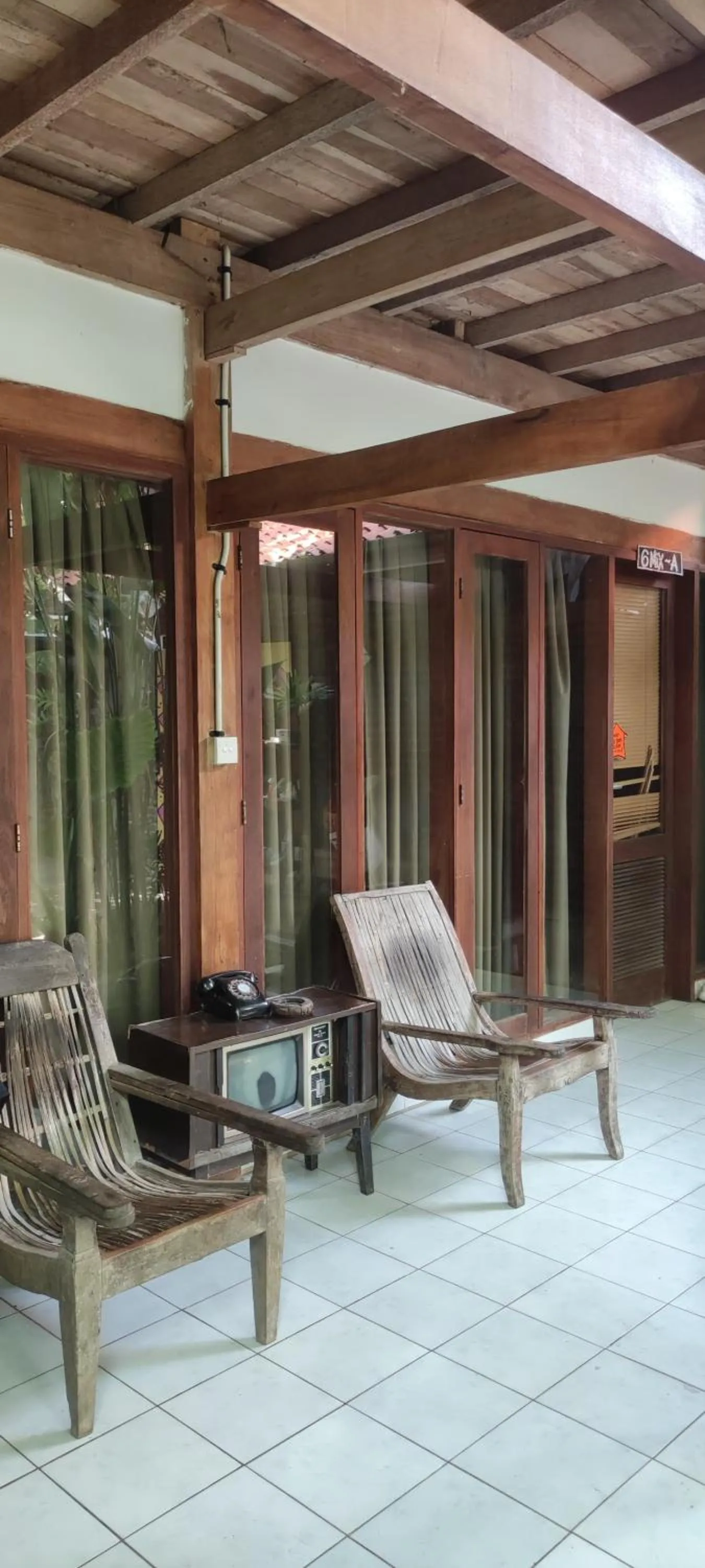 Seating area in Da Housetel Kuta