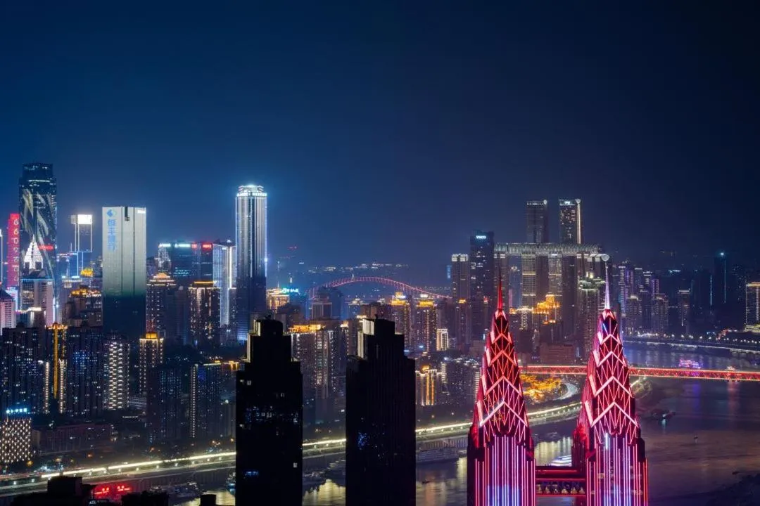 Night in Chongqing Marriott Hotel