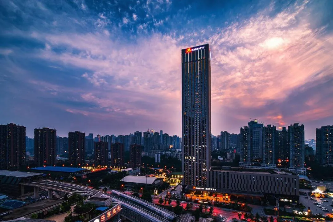 Property building in Chongqing Marriott Hotel