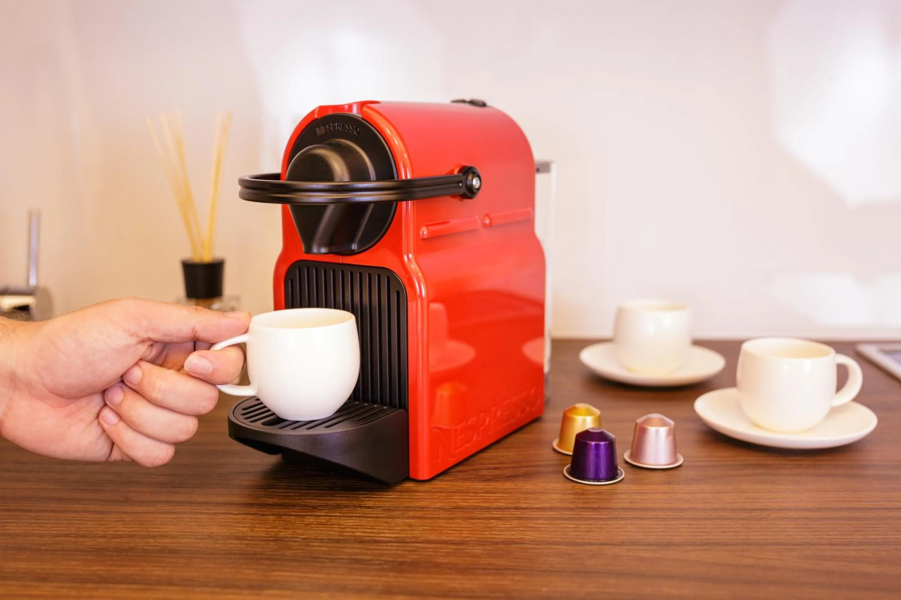 Coffee/tea facilities in 360 Apartment Hotel Frankfurt