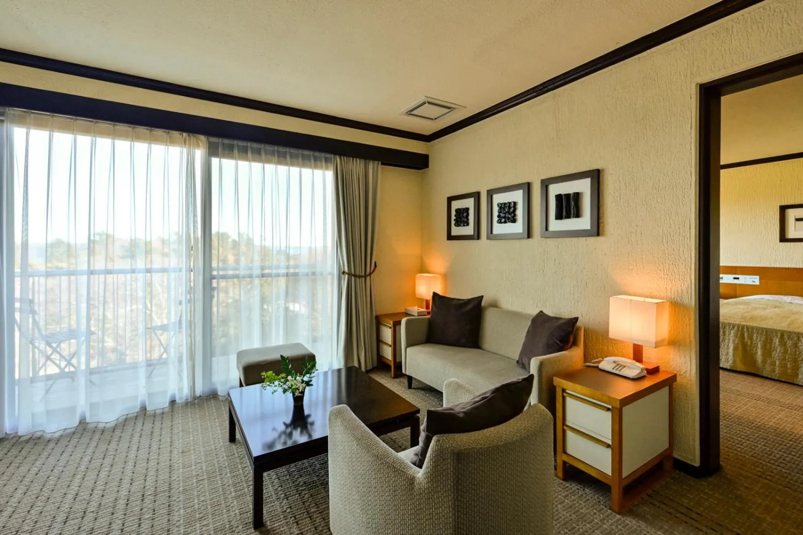 Living room, Bed in Hotel Laforet Shuzenji