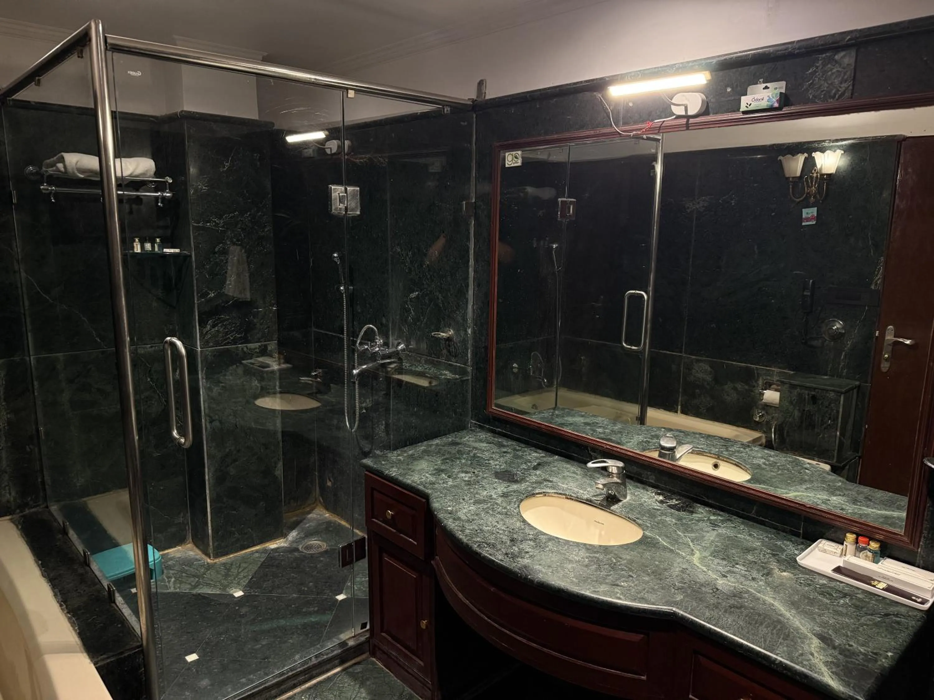 Bathroom in Hotel Diplomat Residency