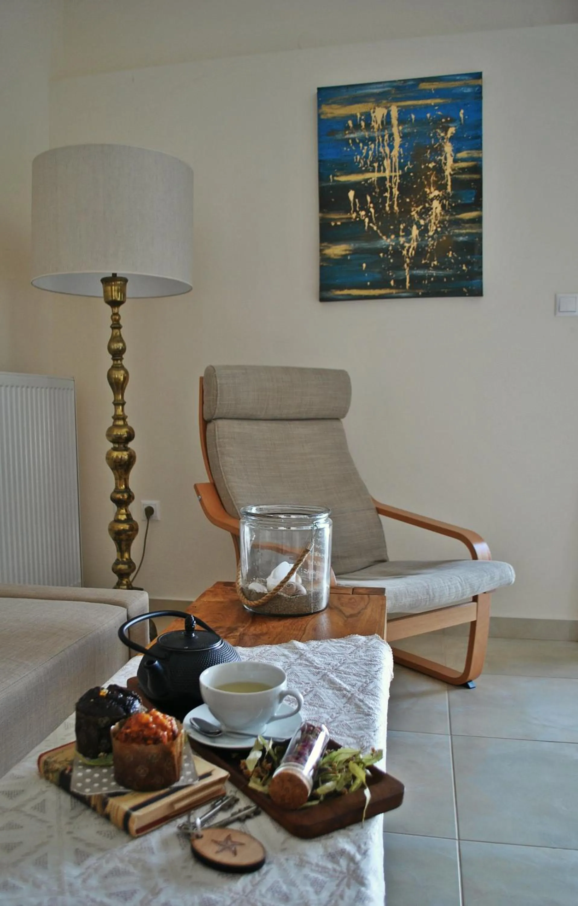 Living room in Angelbay Bungalows