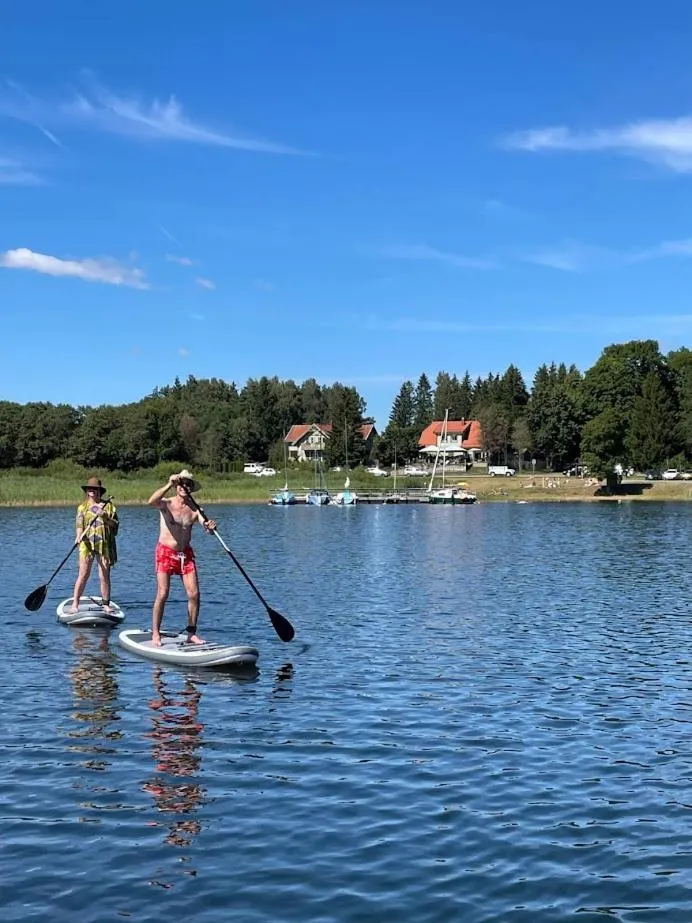 Lake view in North Lakeside Villa Plateliai