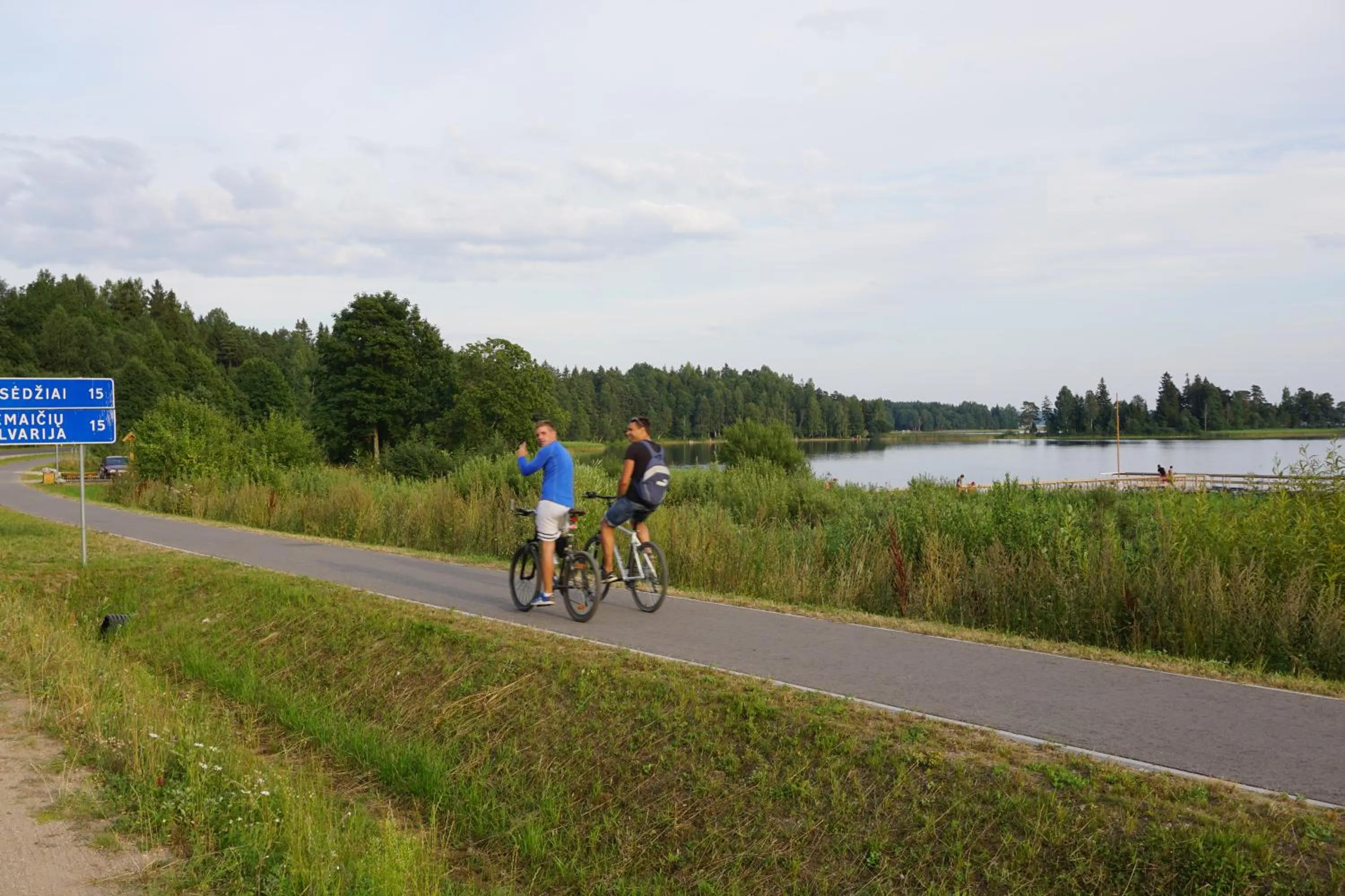 Property building in North Lakeside Villa Plateliai