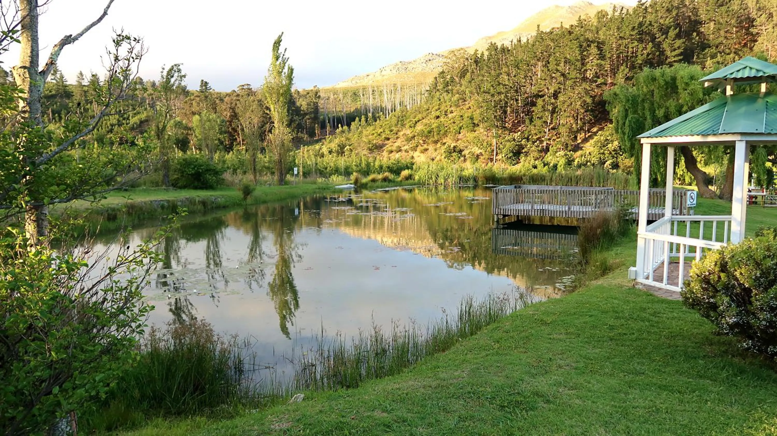 Natural landscape in Houw Hoek Hotel